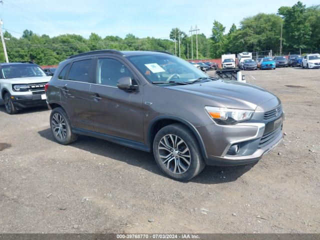 MITSUBISHI OUTLANDER 2016 ja4ar4aw3gz037581