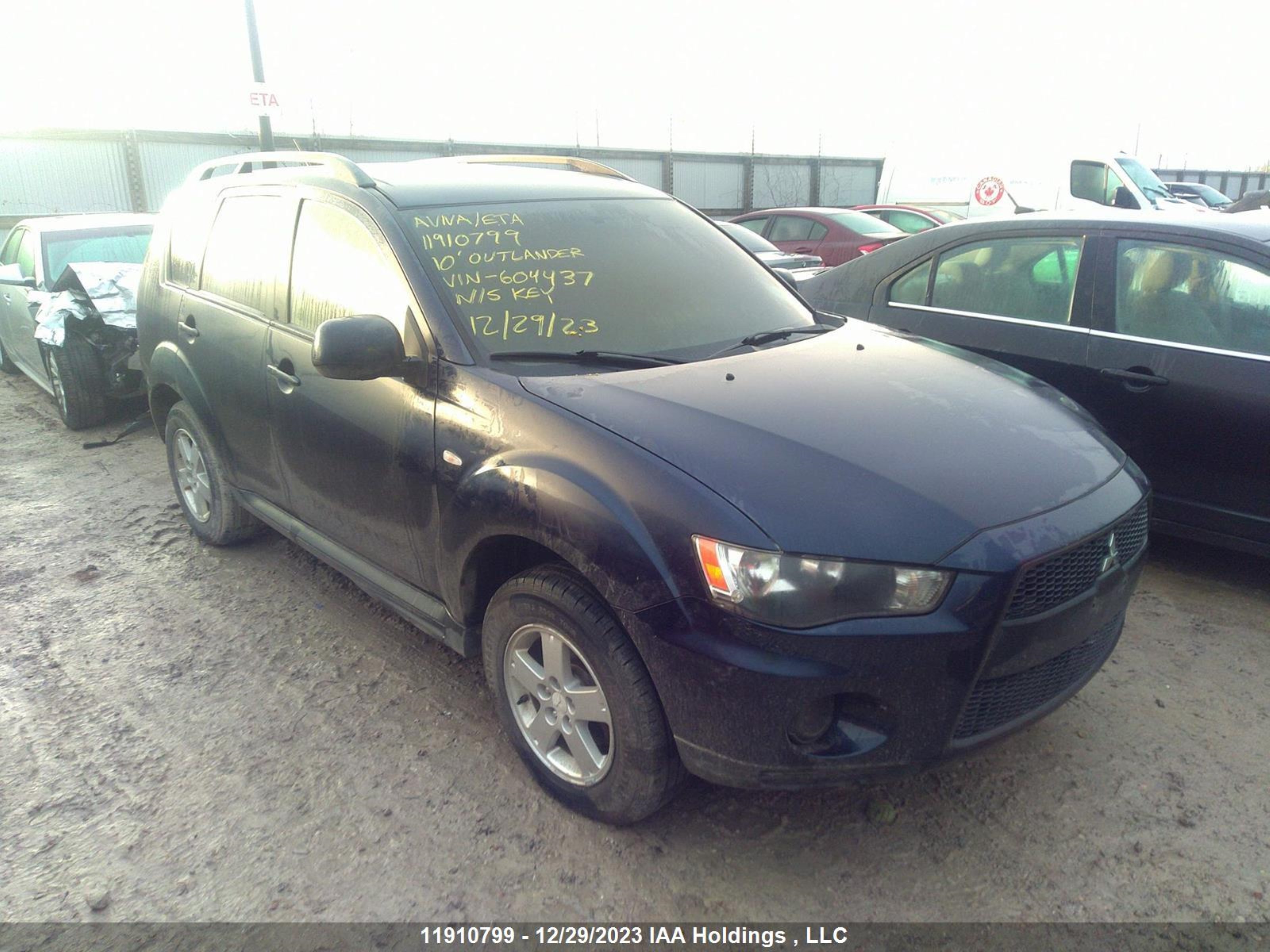 MITSUBISHI OUTLANDER 2010 ja4as2aw5az604437