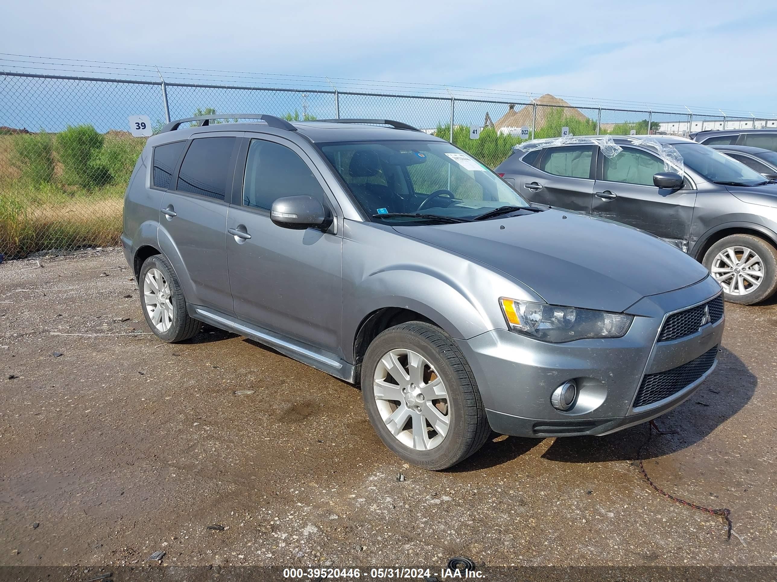 MITSUBISHI OUTLANDER 2013 ja4as3aw1du010757