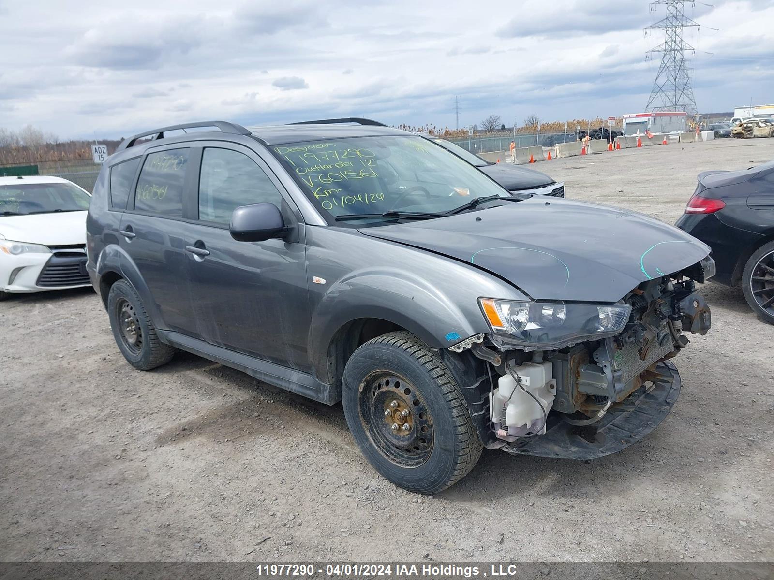 MITSUBISHI OUTLANDER 2012 ja4at2aw6cu601561