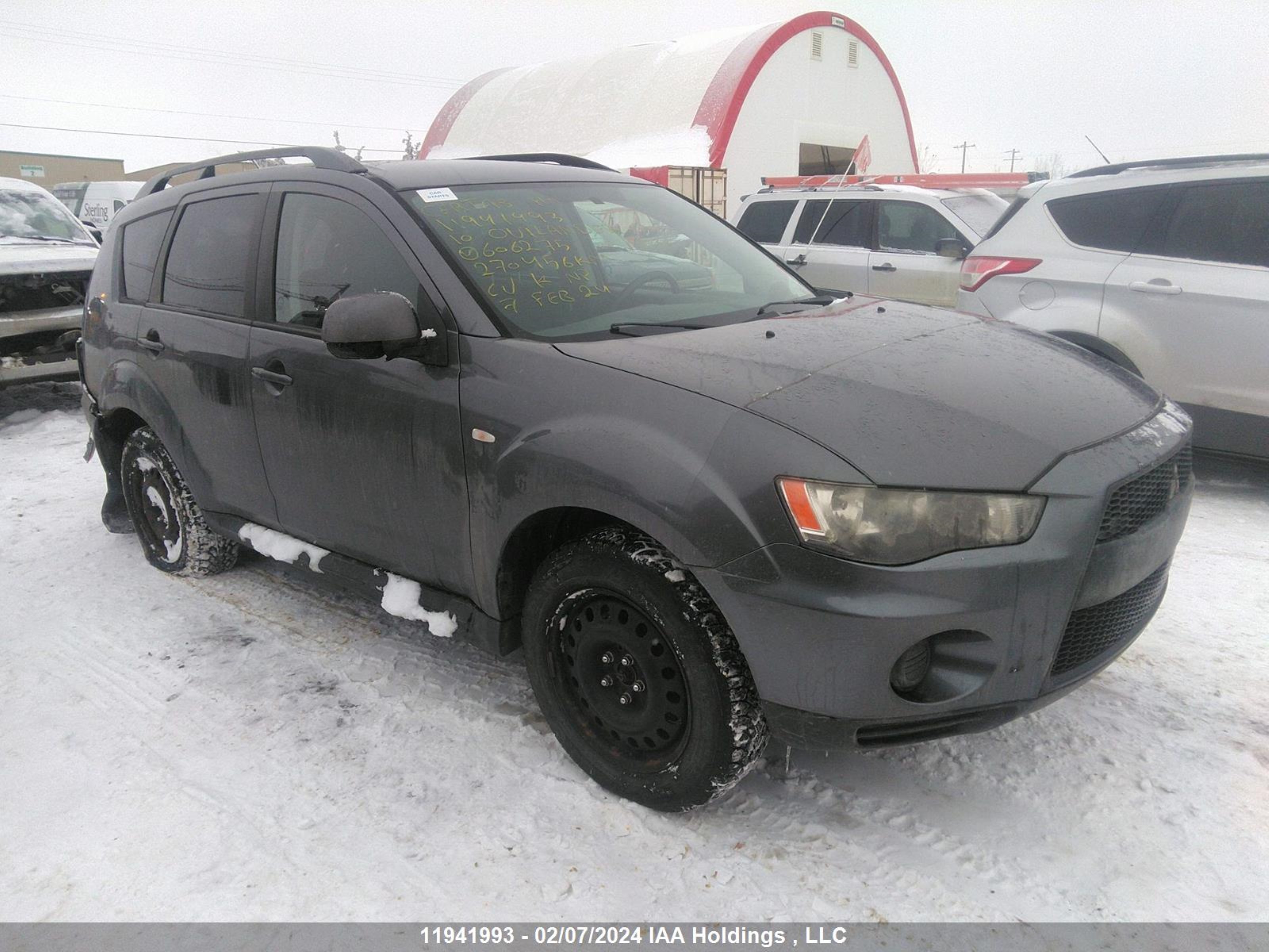 MITSUBISHI OUTLANDER 2010 ja4at2aw8az606275