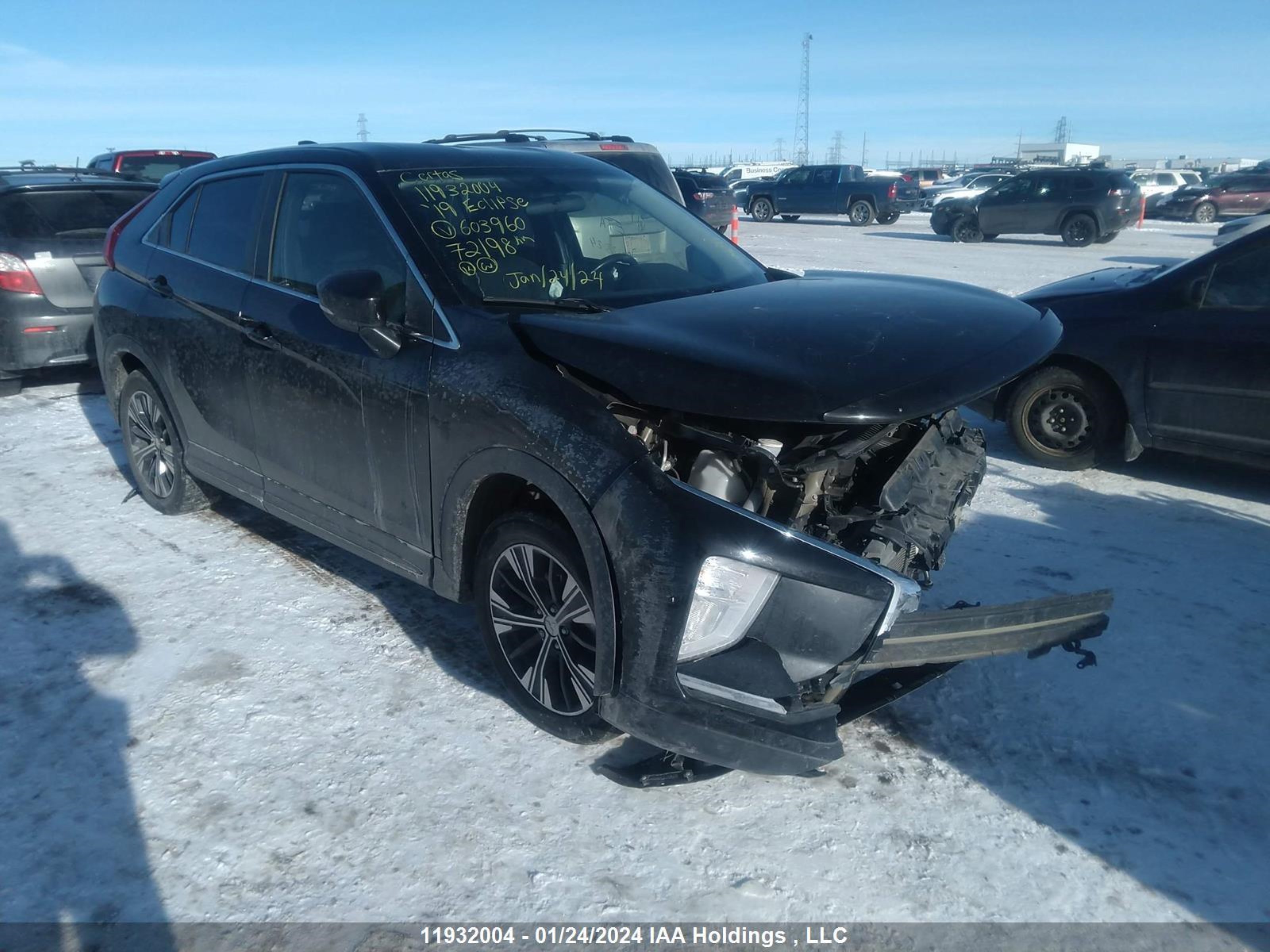 MITSUBISHI ECLIPSE CROSS 2019 ja4at4aa6kz603960