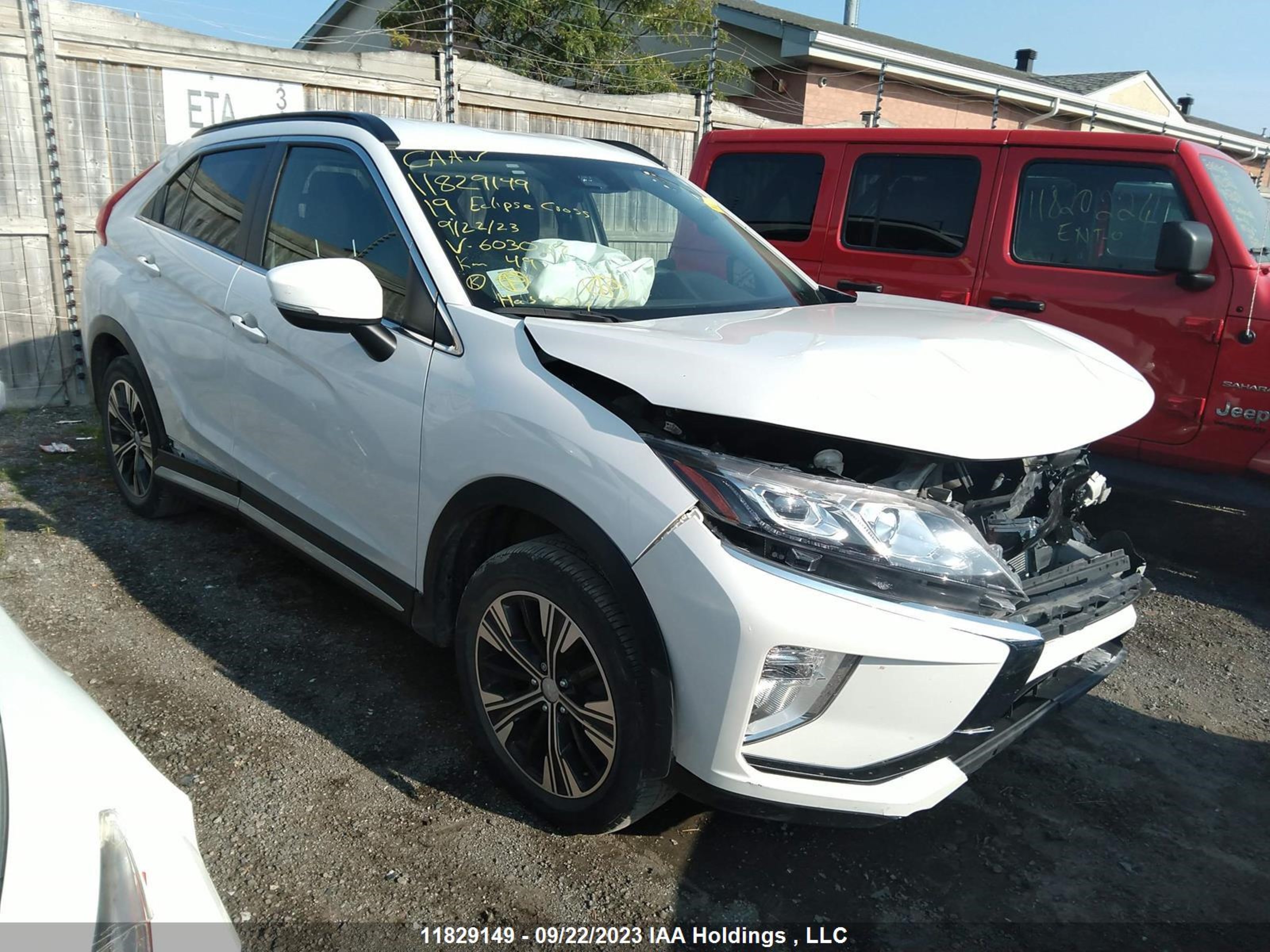 MITSUBISHI ECLIPSE CROSS 2019 ja4at4aa8kz603037