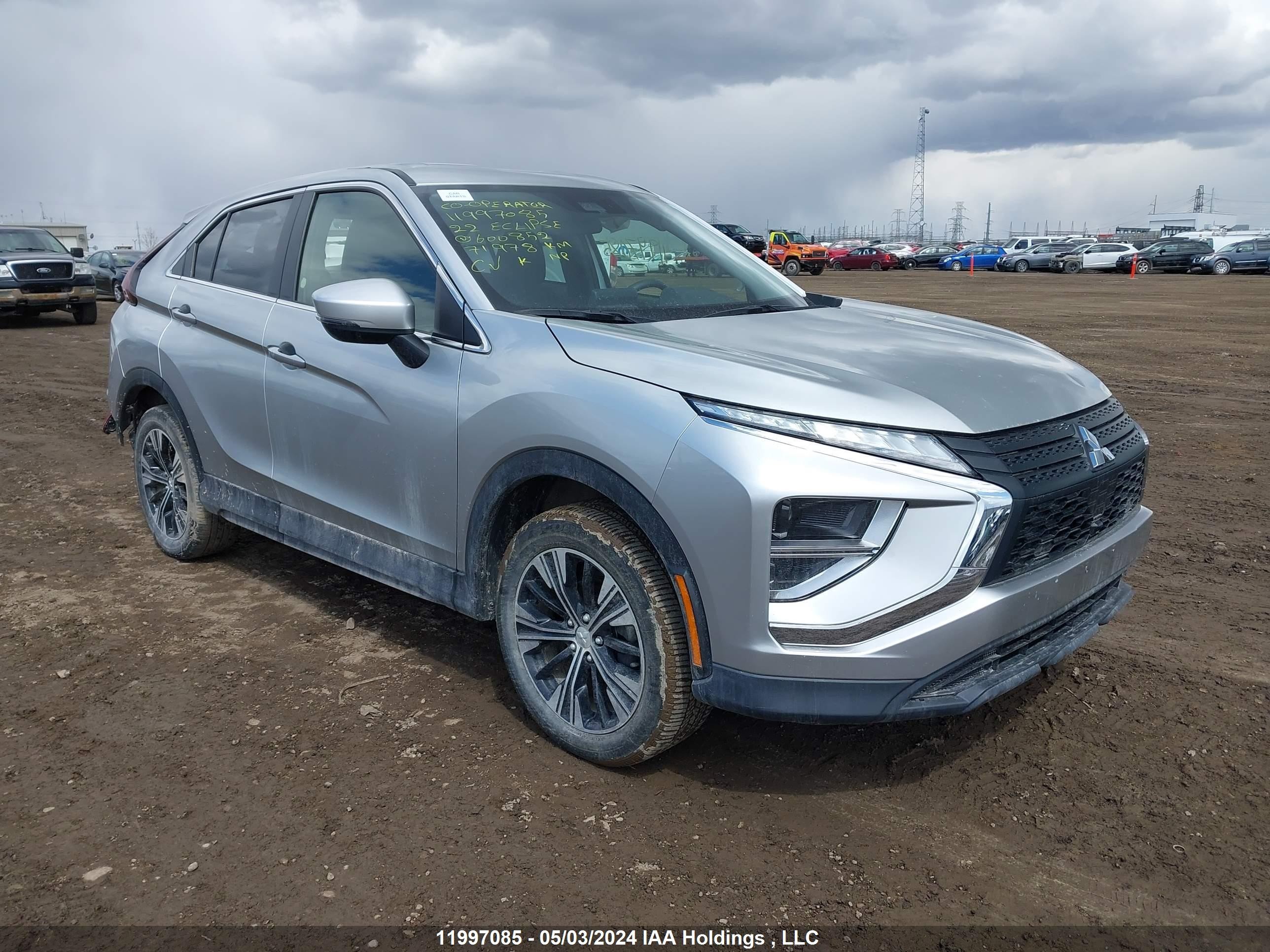 MITSUBISHI ECLIPSE CROSS 2022 ja4atuaa4nz600852