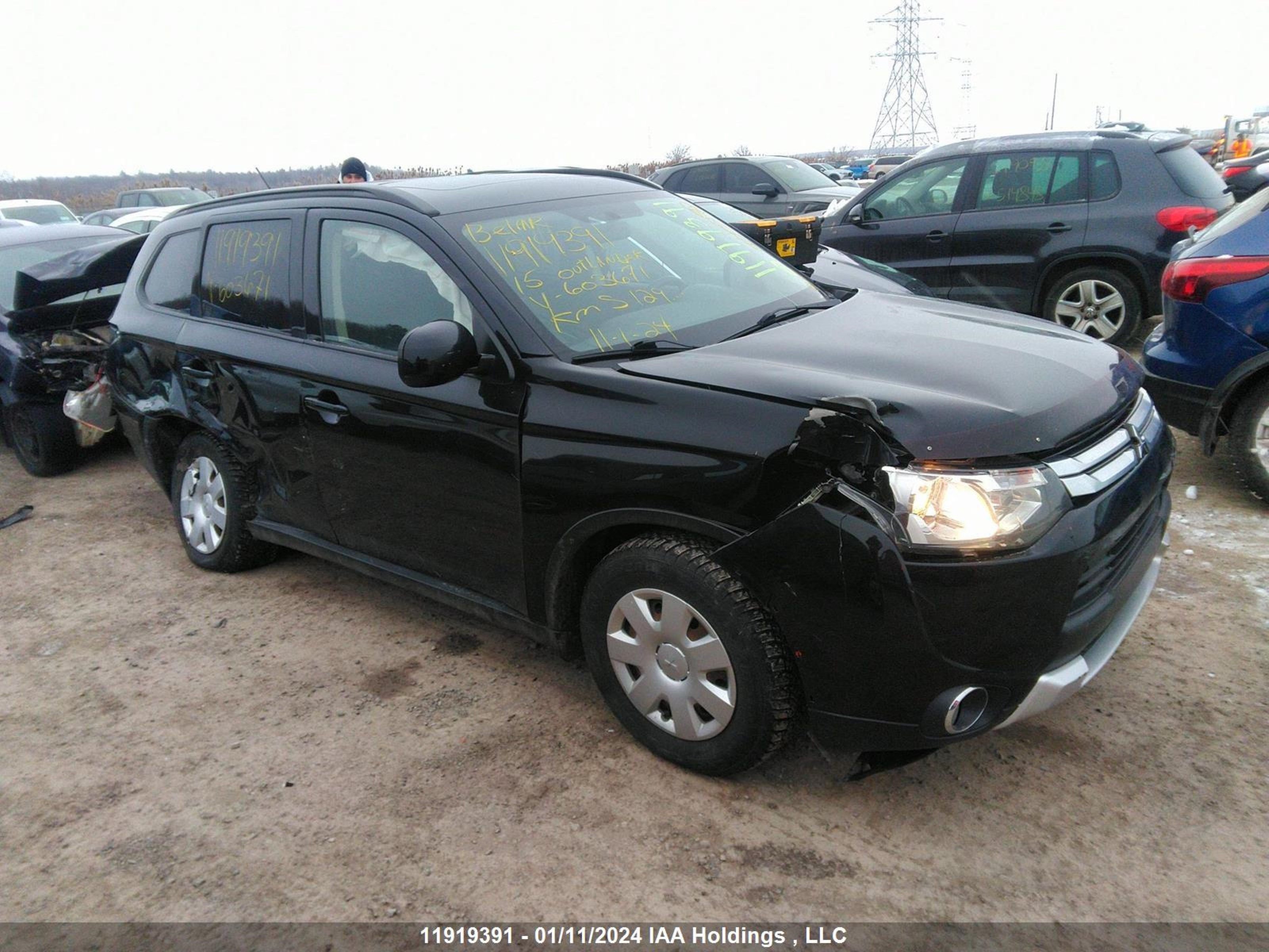 MITSUBISHI OUTLANDER 2015 ja4az2a37fz603671