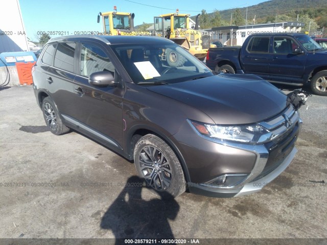 MITSUBISHI OUTLANDER 2017 ja4az3a33hz025917