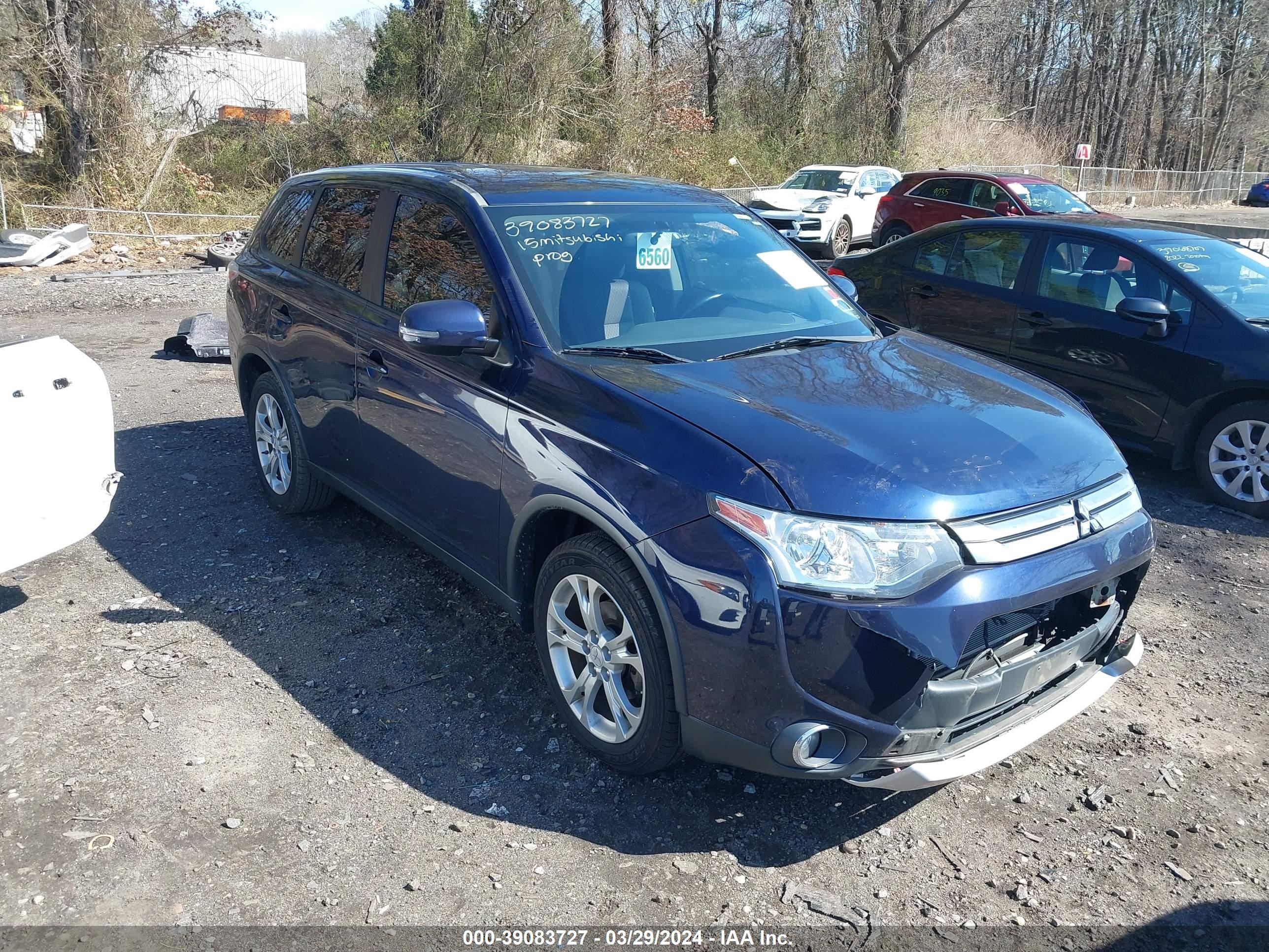 MITSUBISHI OUTLANDER 2015 ja4az3a36fz005271