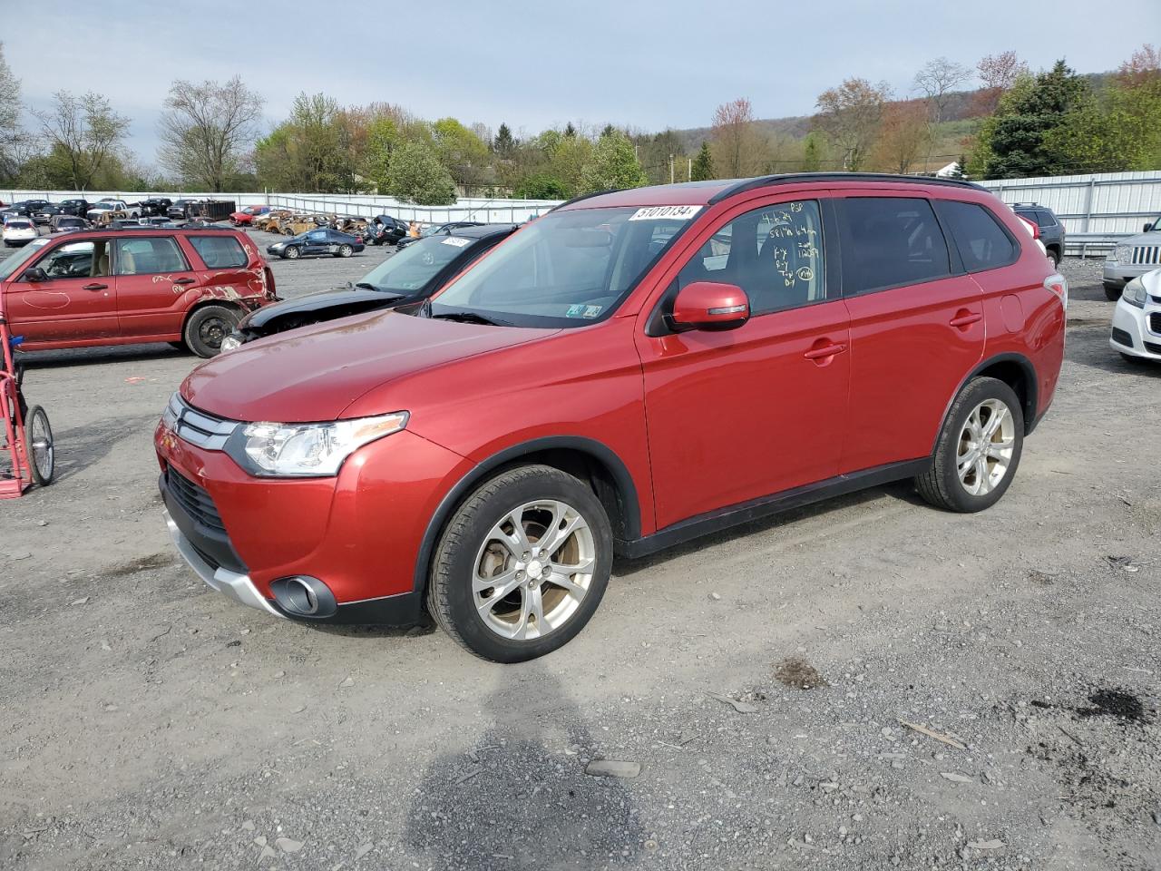 MITSUBISHI OUTLANDER 2015 ja4az3a36fz009403