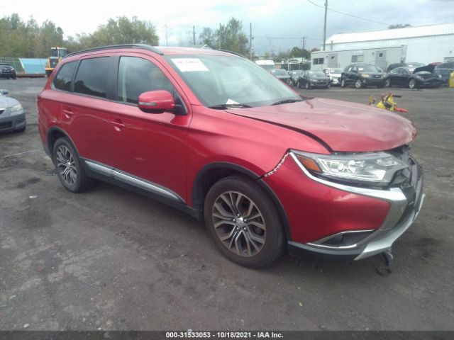 MITSUBISHI OUTLANDER 2016 ja4az3a37gz014739