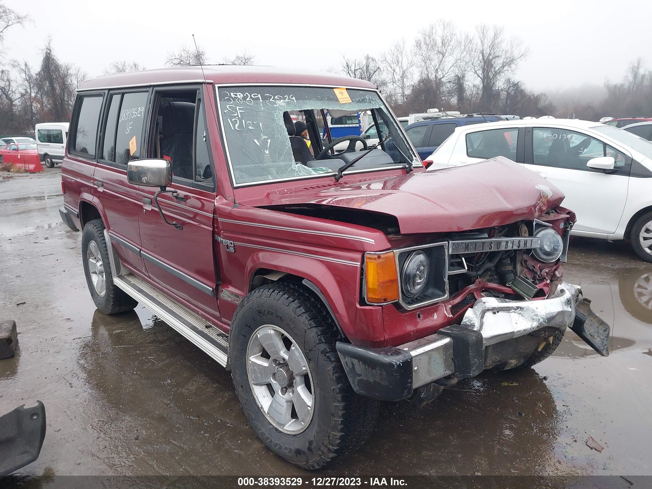 MITSUBISHI MONTERO 1990 ja4gj51s3lj014993