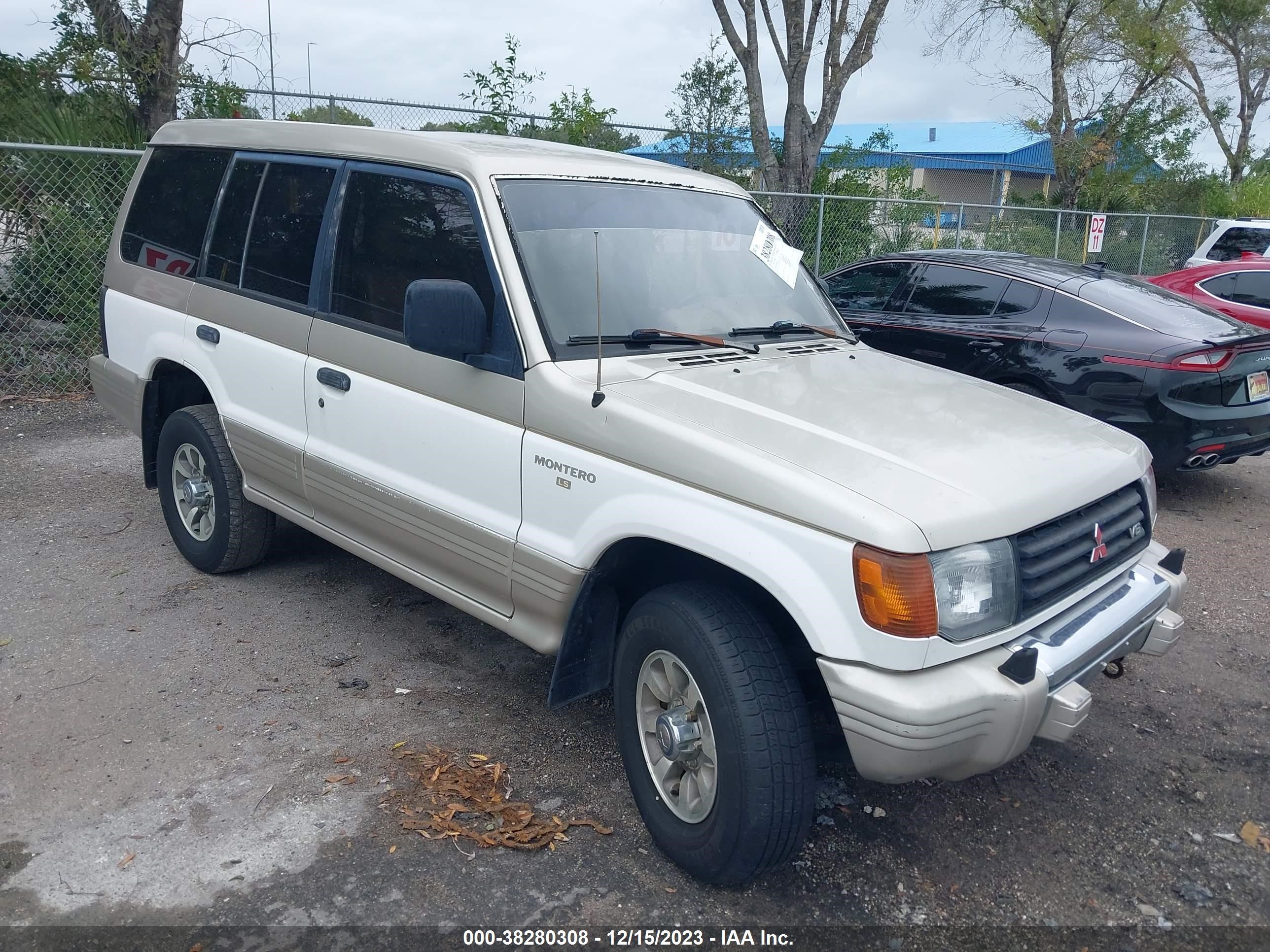 MITSUBISHI MONTERO 1992 ja4gk41s5nj006369