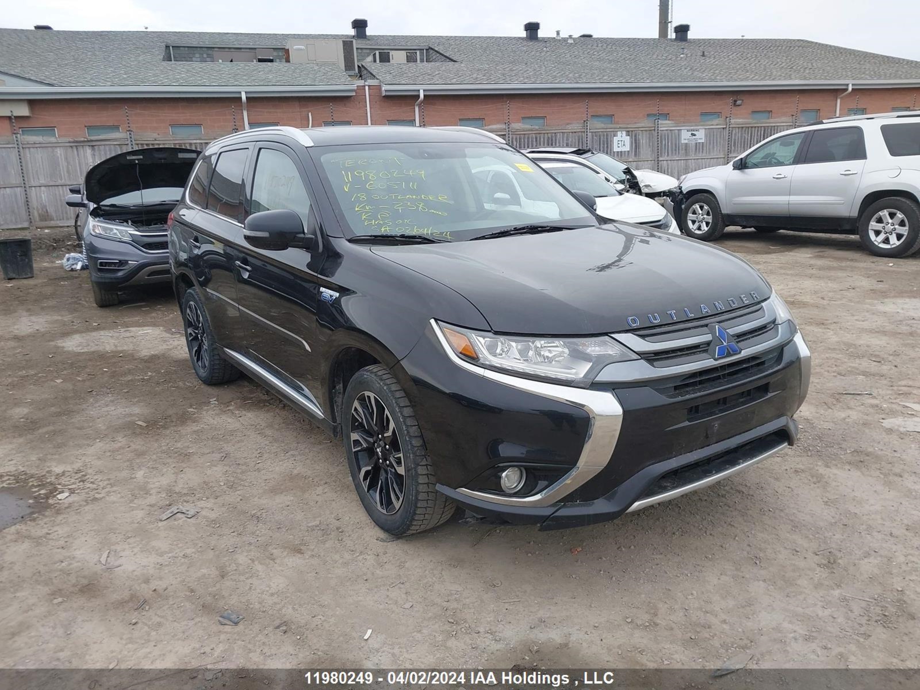 MITSUBISHI OUTLANDER 2018 ja4j24a59jz605111