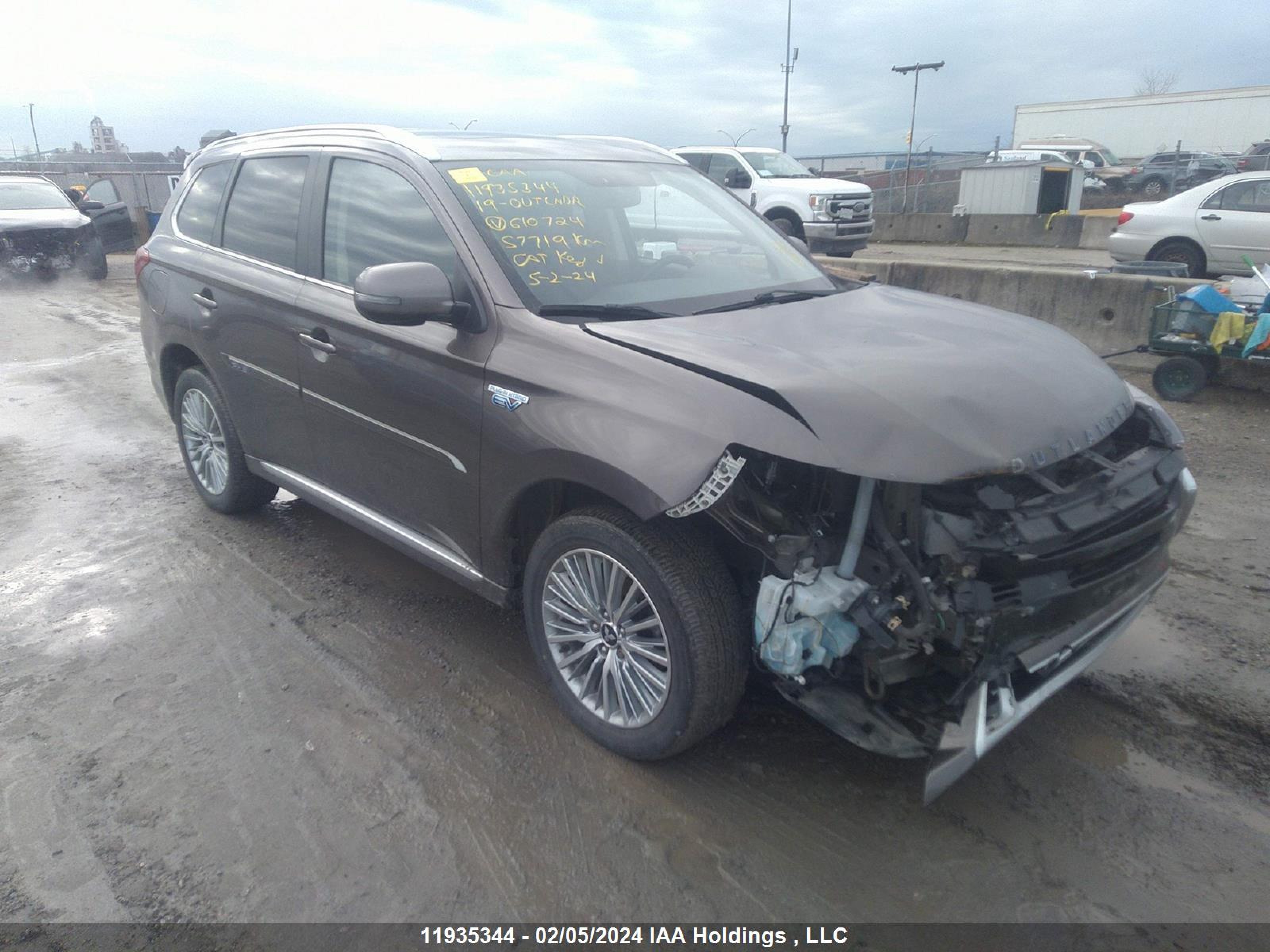 MITSUBISHI OUTLANDER 2019 ja4j24a5xkz610724