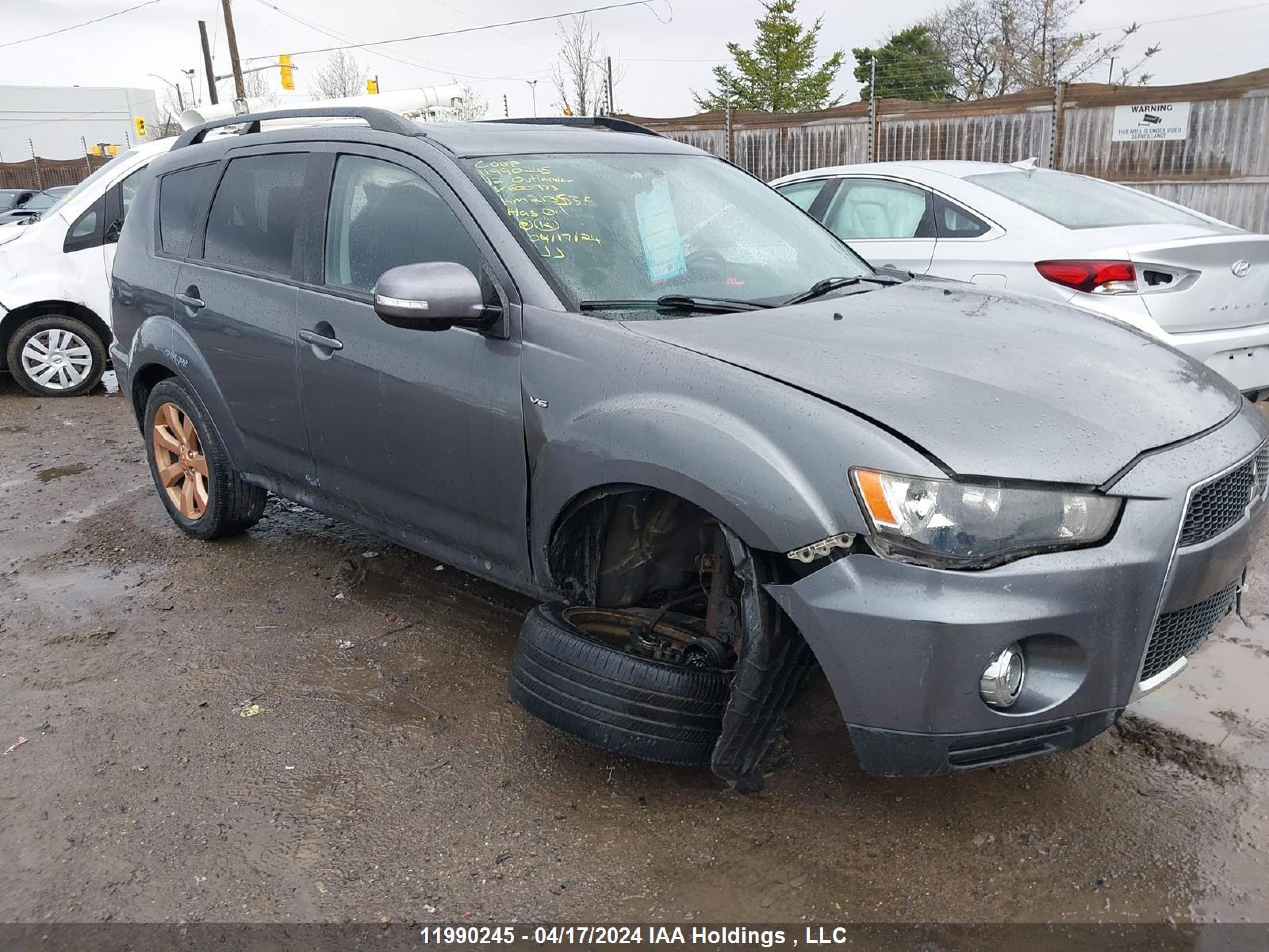 MITSUBISHI OUTLANDER 2012 ja4jt3ax2cu600373