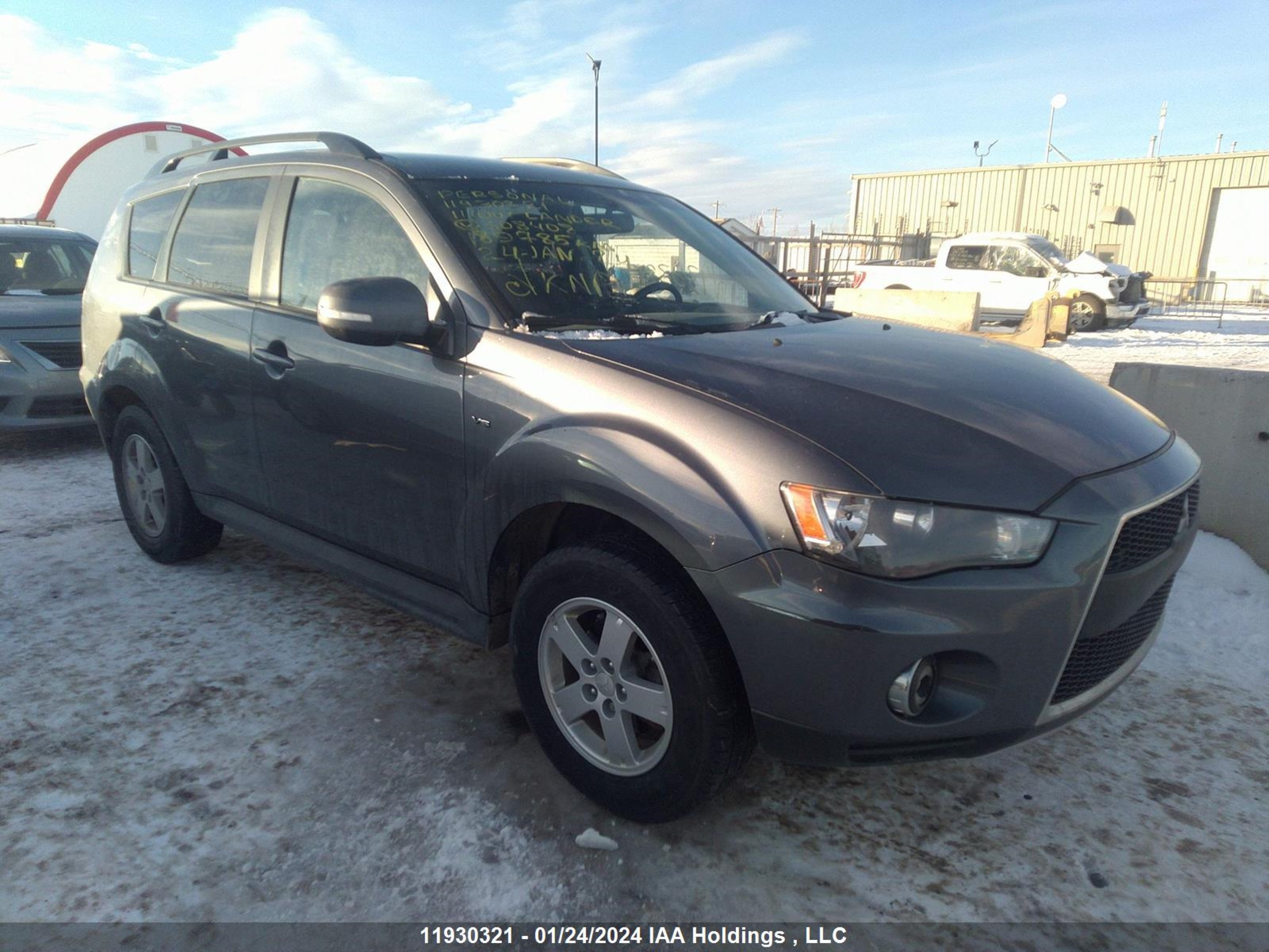 MITSUBISHI OUTLANDER 2011 ja4jt3ax4bu608408