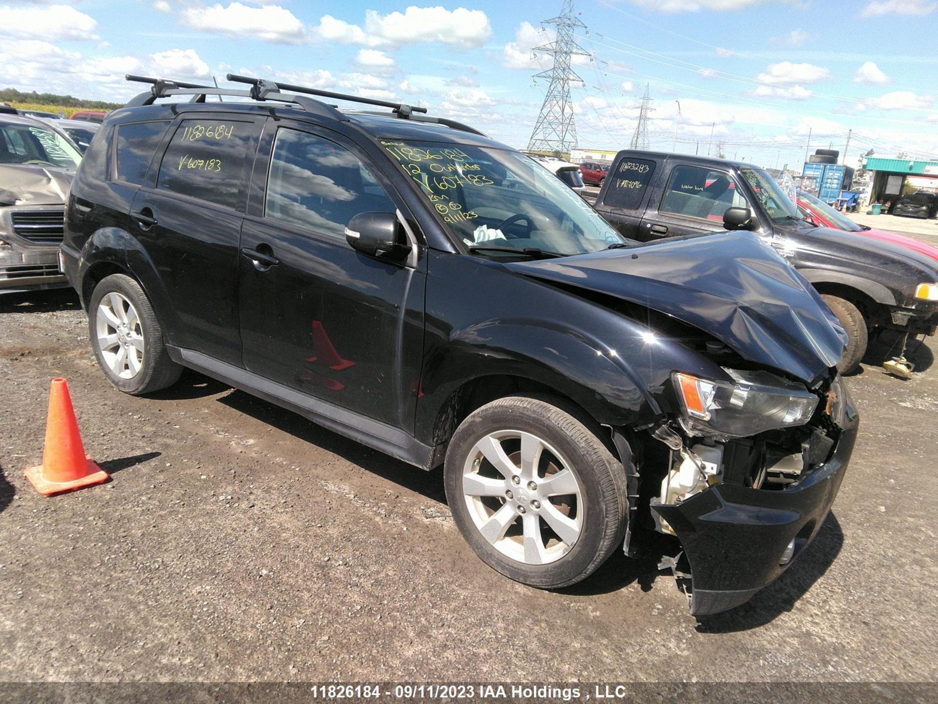 MITSUBISHI OUTLANDER 2012 ja4jt3axxcu607183