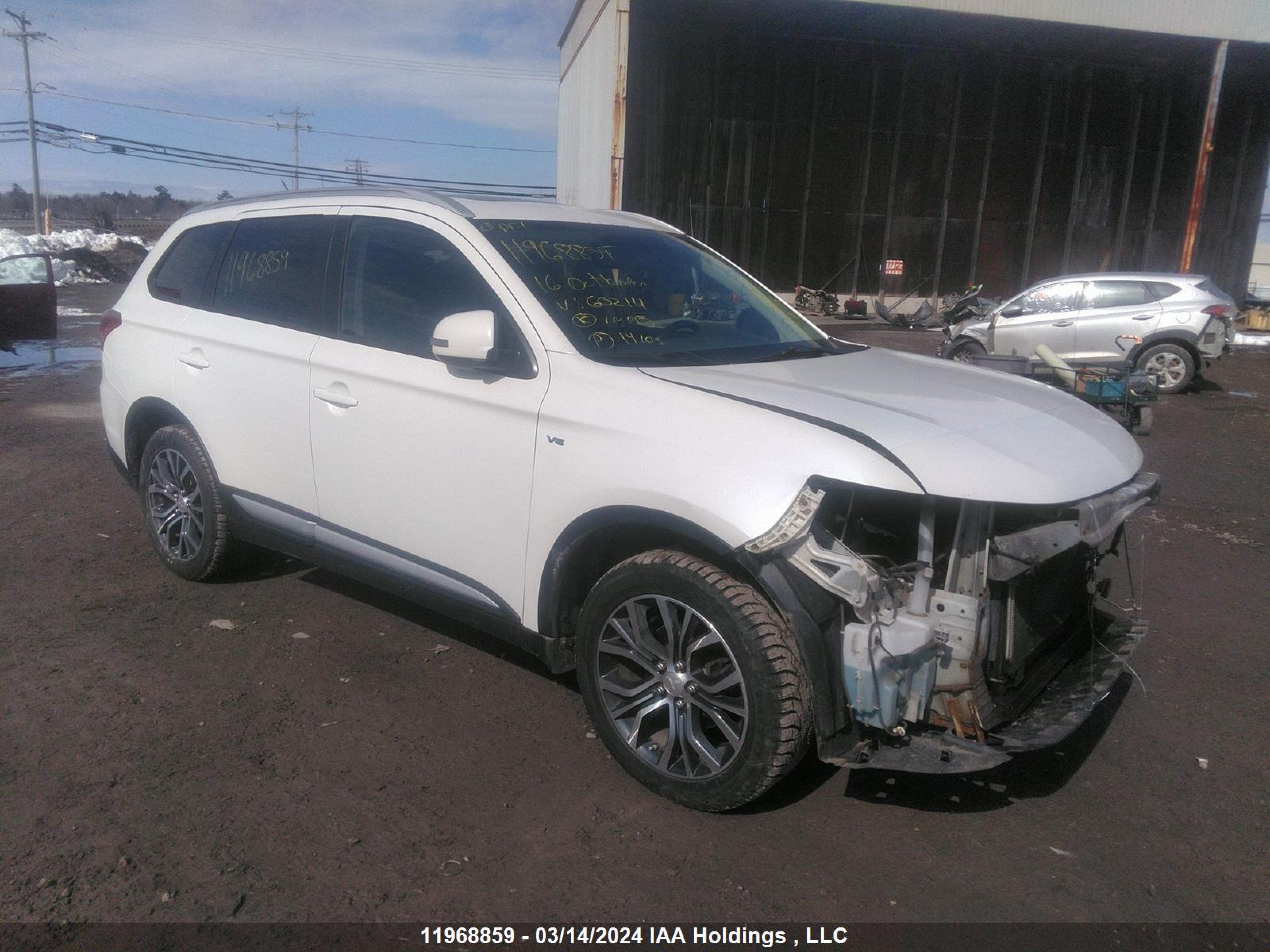 MITSUBISHI OUTLANDER 2016 ja4jz3ax5gz602111