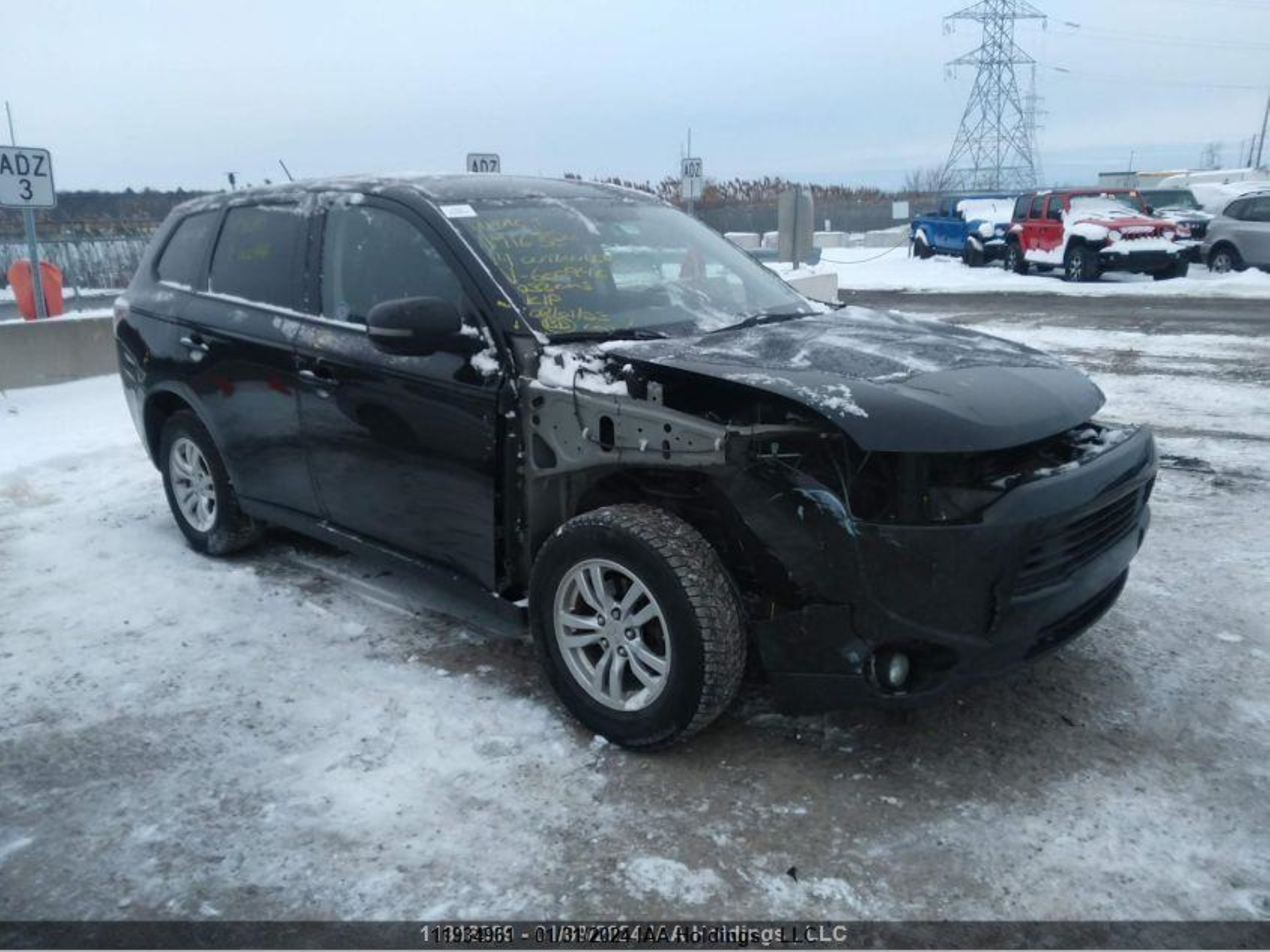 MITSUBISHI OUTLANDER 2014 ja4jz3ax6ez600946