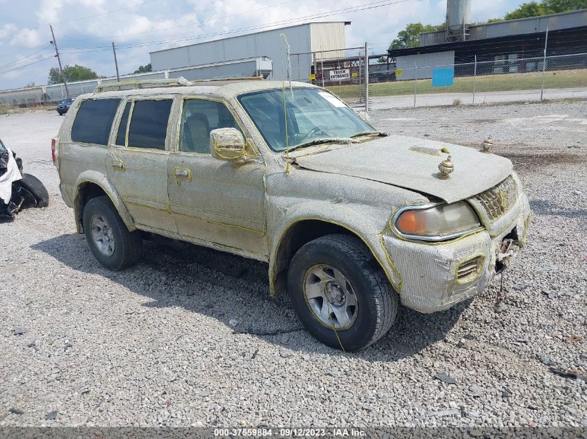 MITSUBISHI MONTERO SPORT 2002 ja4lf21h22j053815