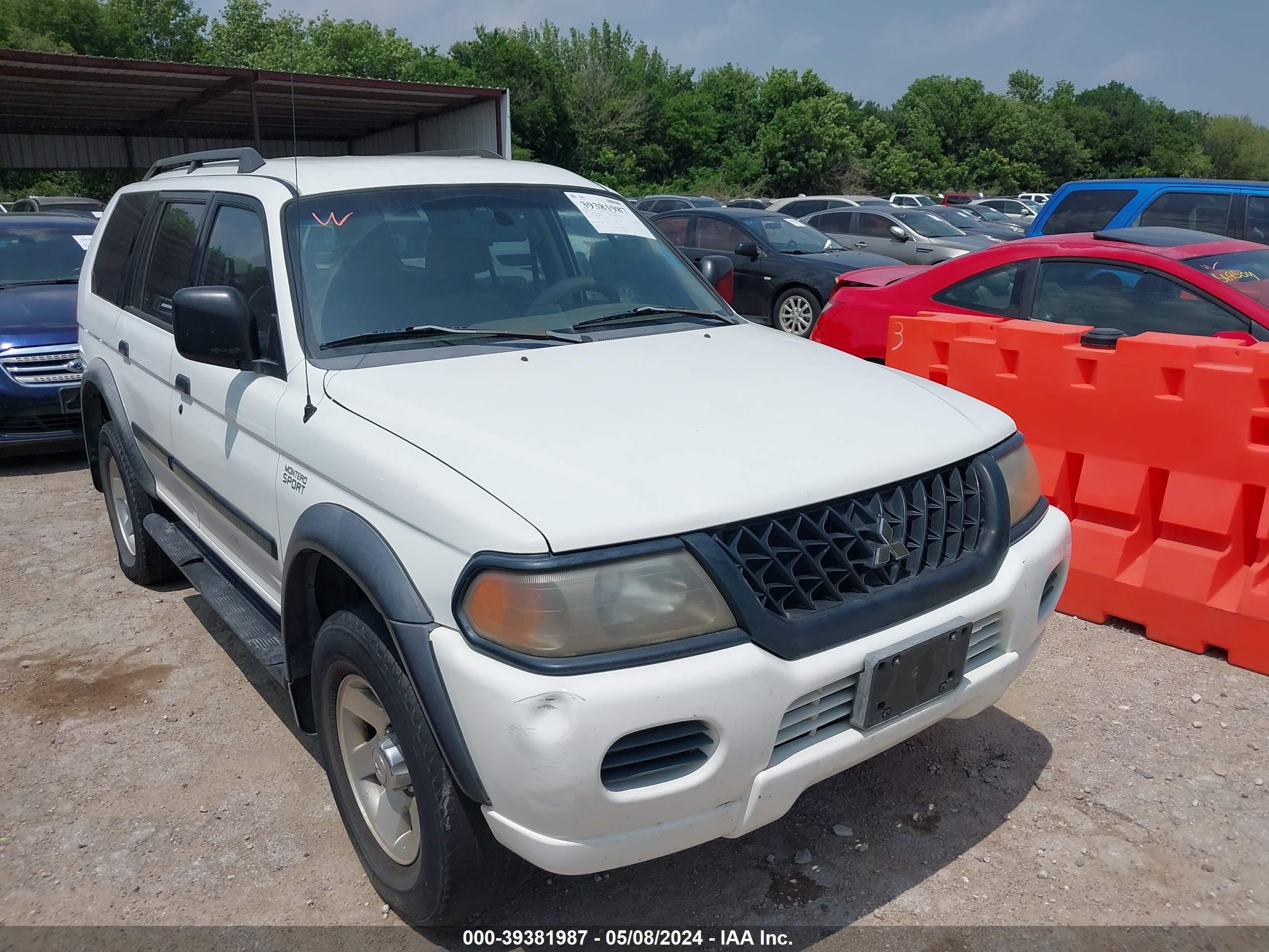 MITSUBISHI MONTERO SPORT 2003 ja4ls21h63j010838