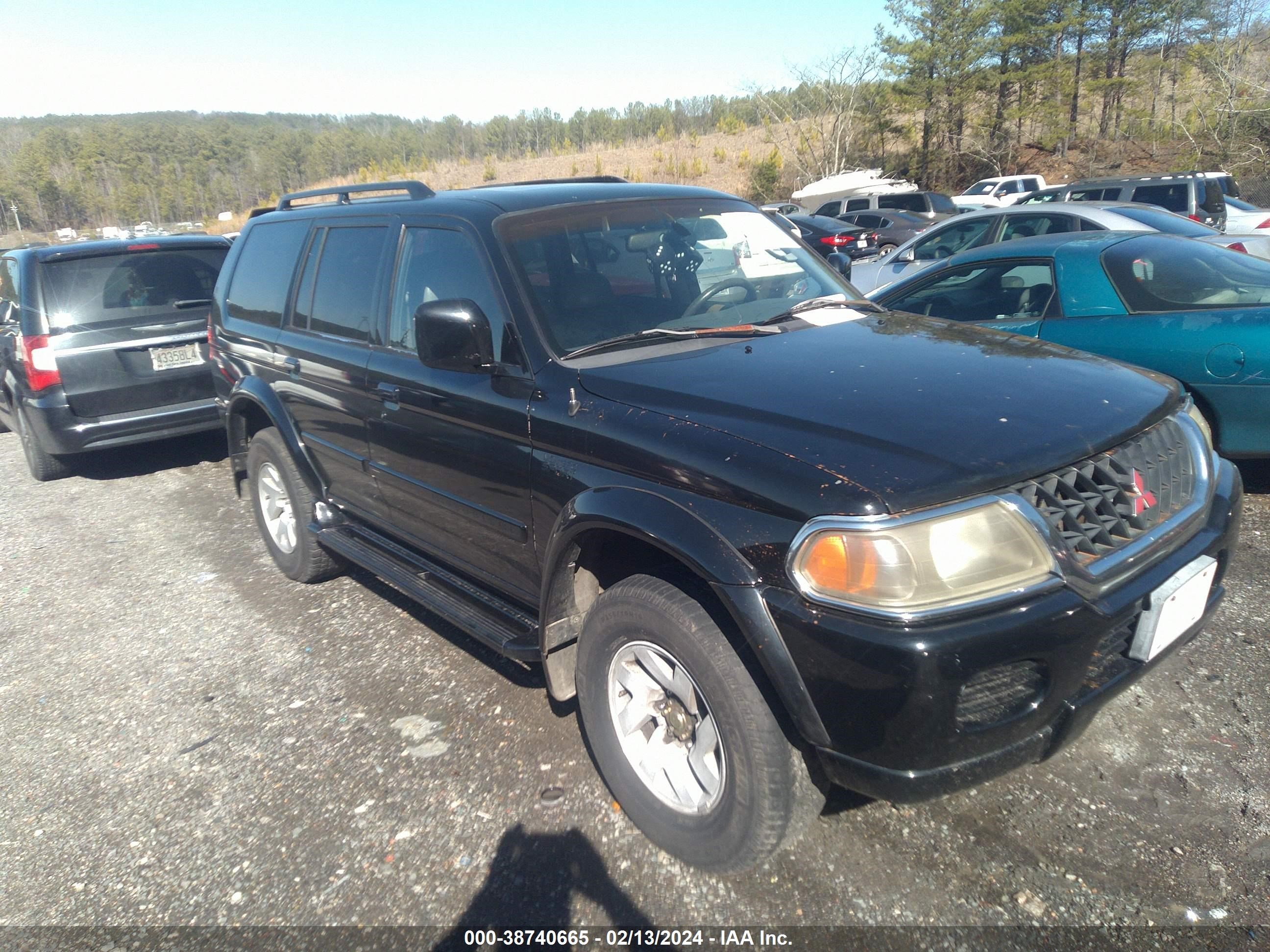 MITSUBISHI MONTERO SPORT 2001 ja4ls31h81p021131