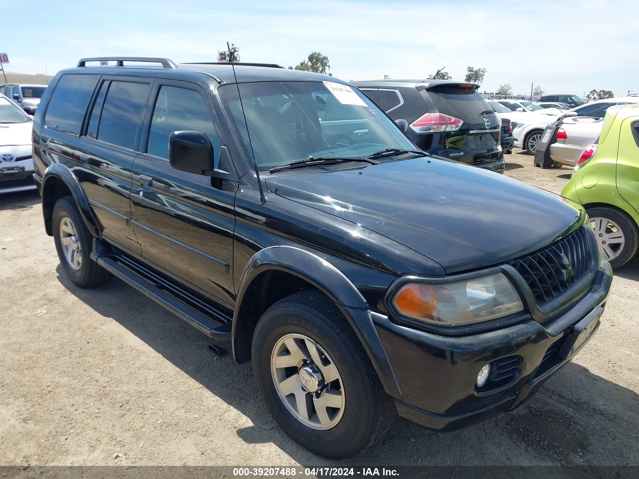 MITSUBISHI MONTERO SPORT 2001 ja4ls31r81p047463