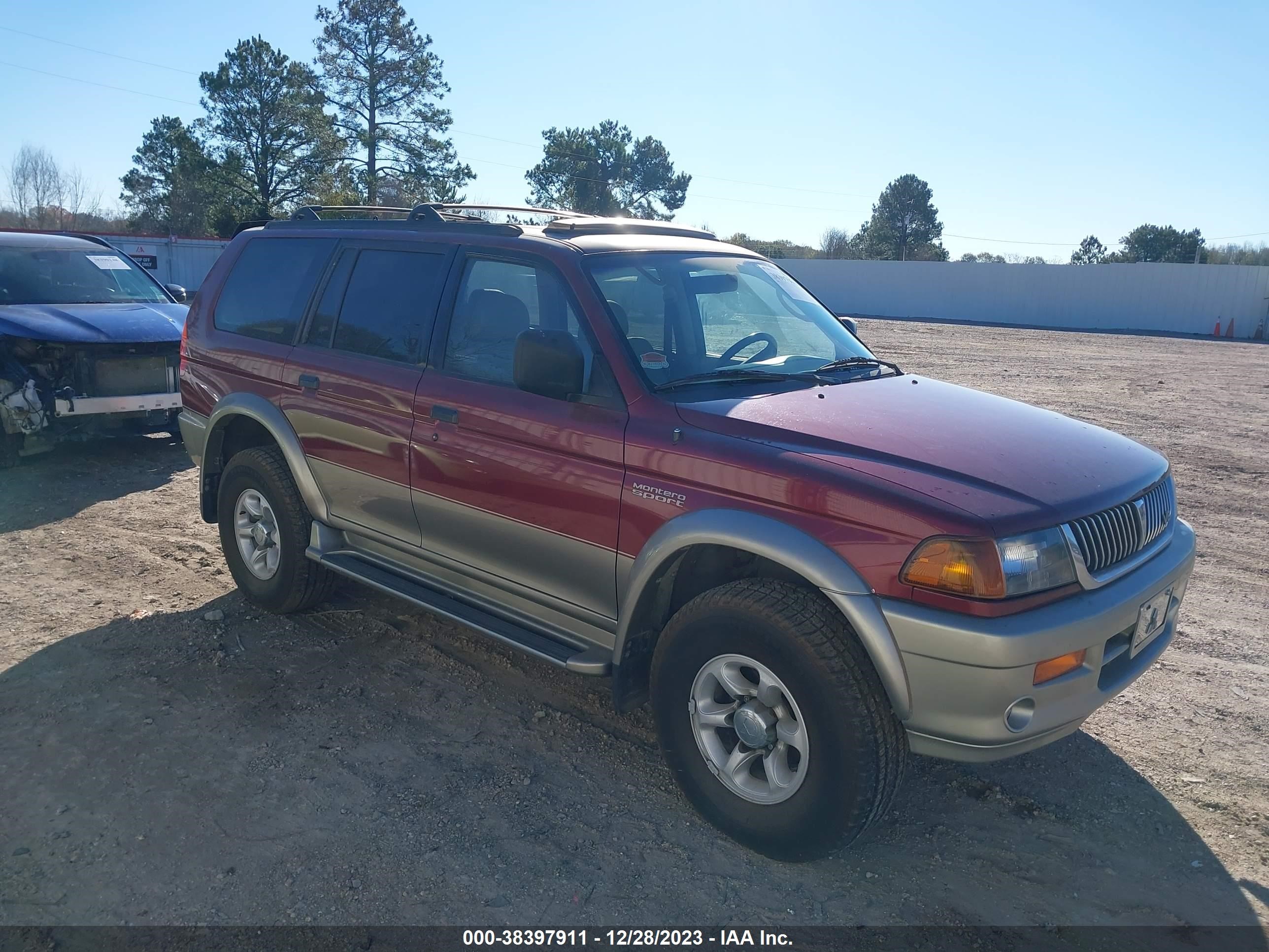 MITSUBISHI MONTERO SPORT 1999 ja4ls41r1xp023097