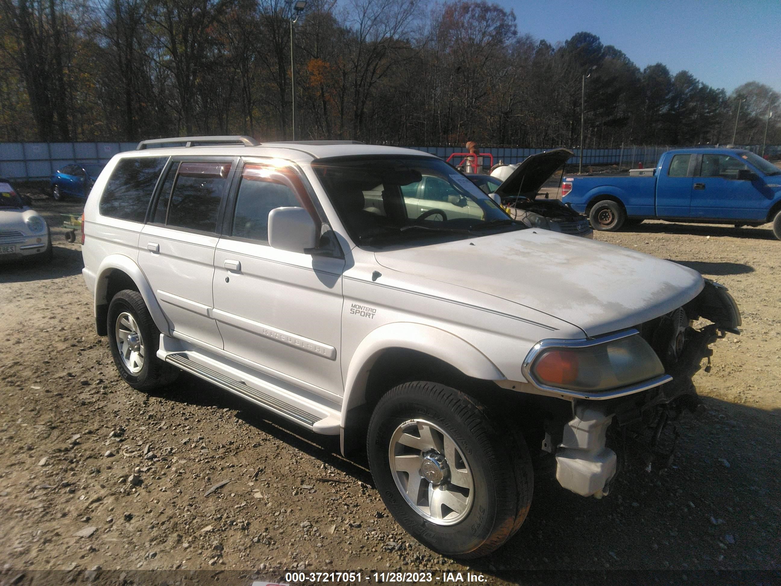 MITSUBISHI MONTERO SPORT 2001 ja4ls41r61p062551