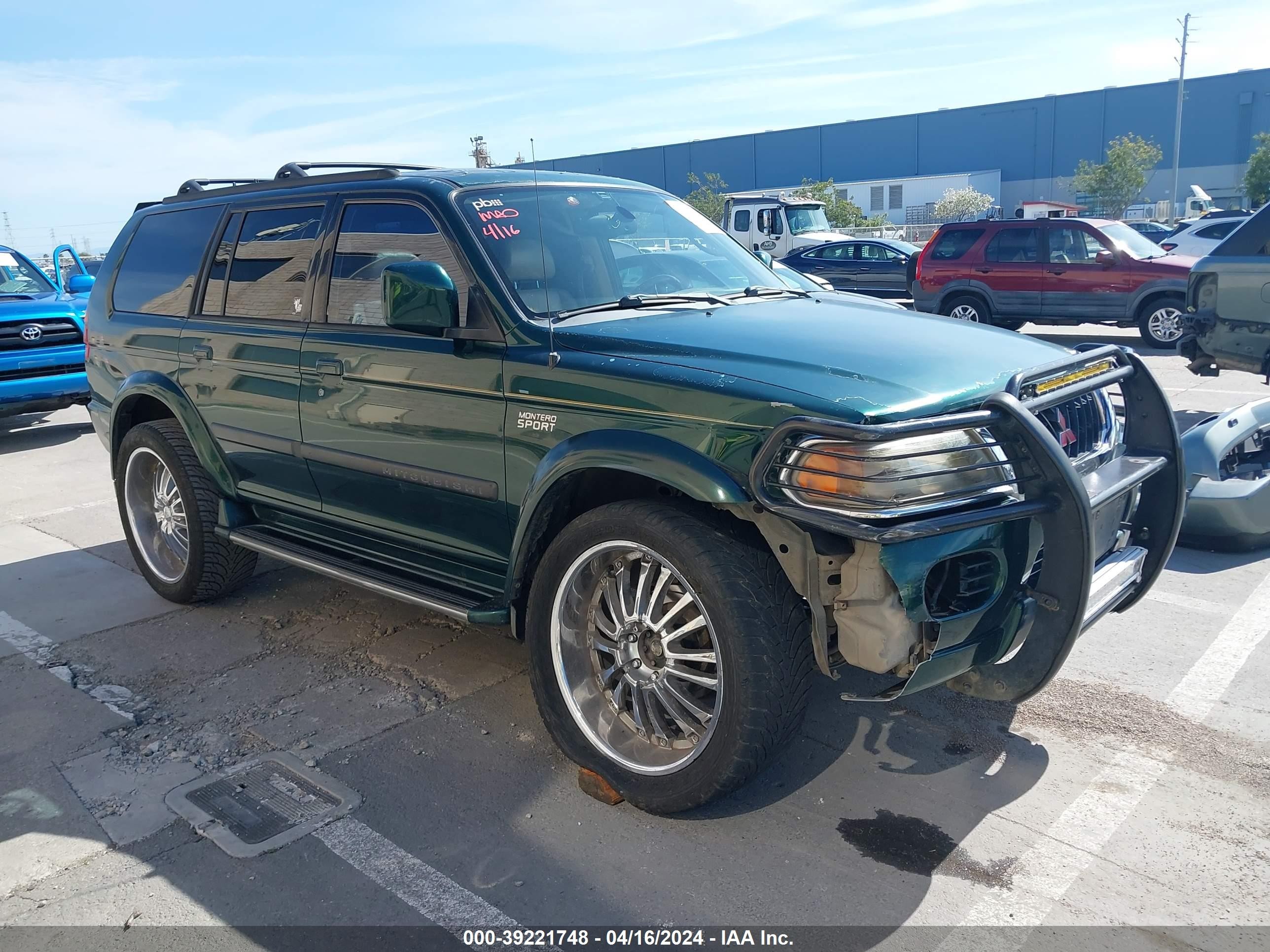 MITSUBISHI MONTERO SPORT 2000 ja4ls41r8yp020666