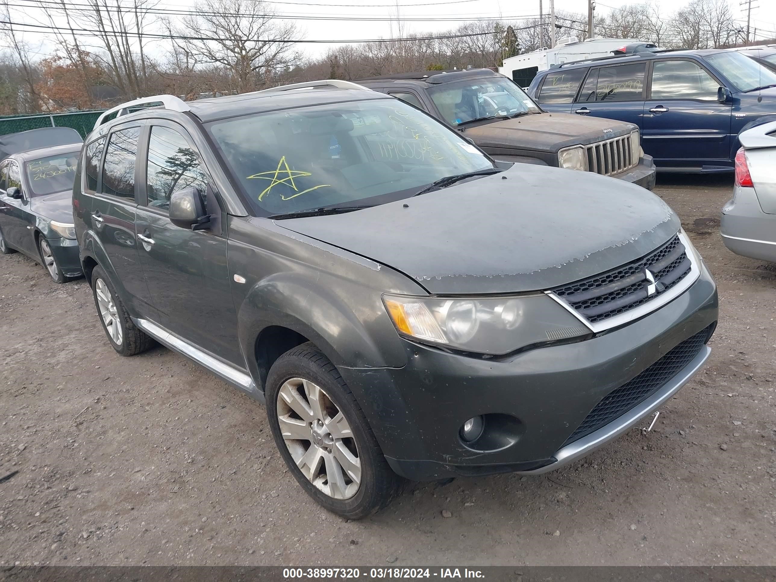 MITSUBISHI OUTLANDER 2008 ja4lt31w88z011127