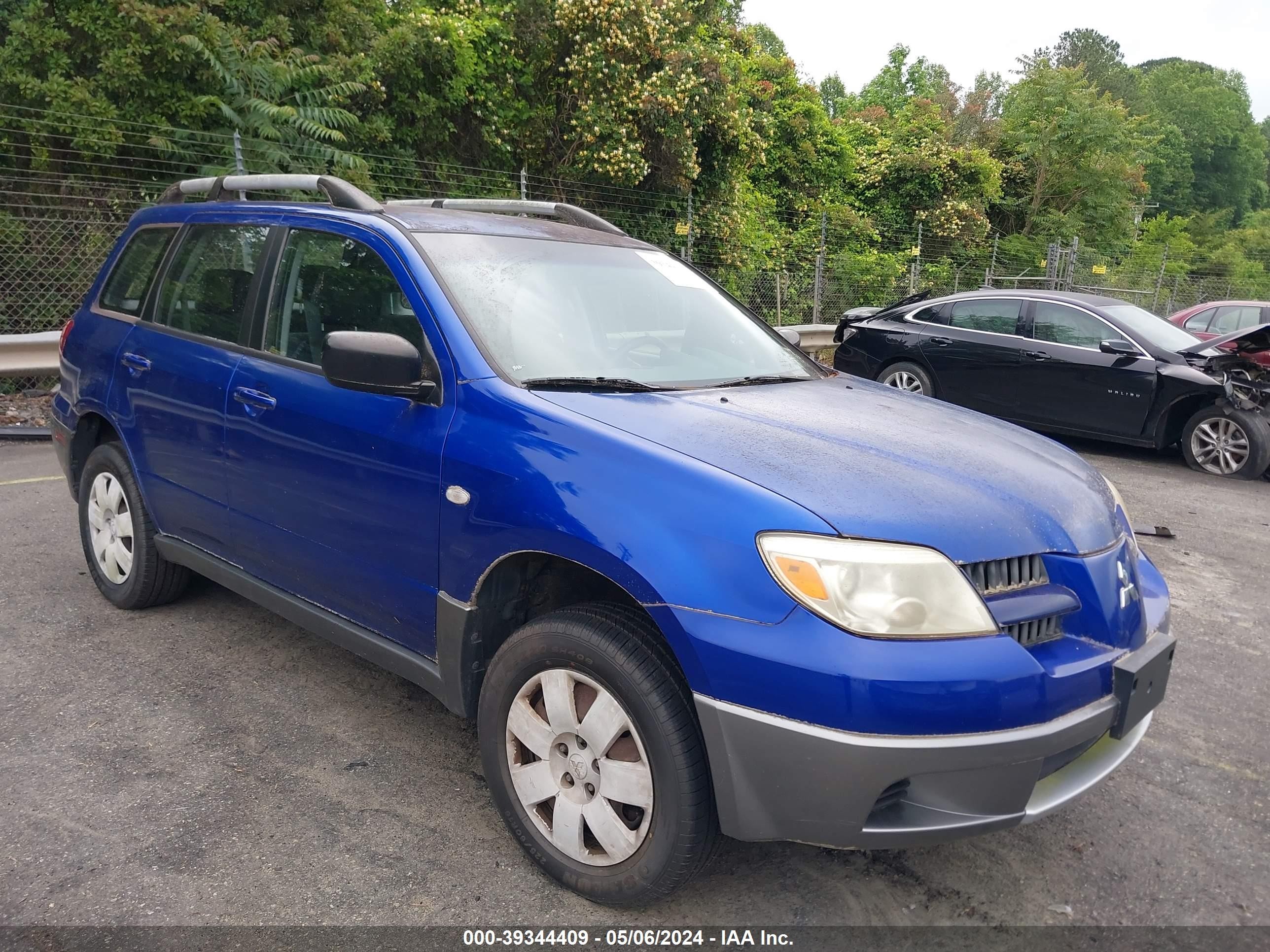 MITSUBISHI OUTLANDER 2005 ja4lx31f05u029909