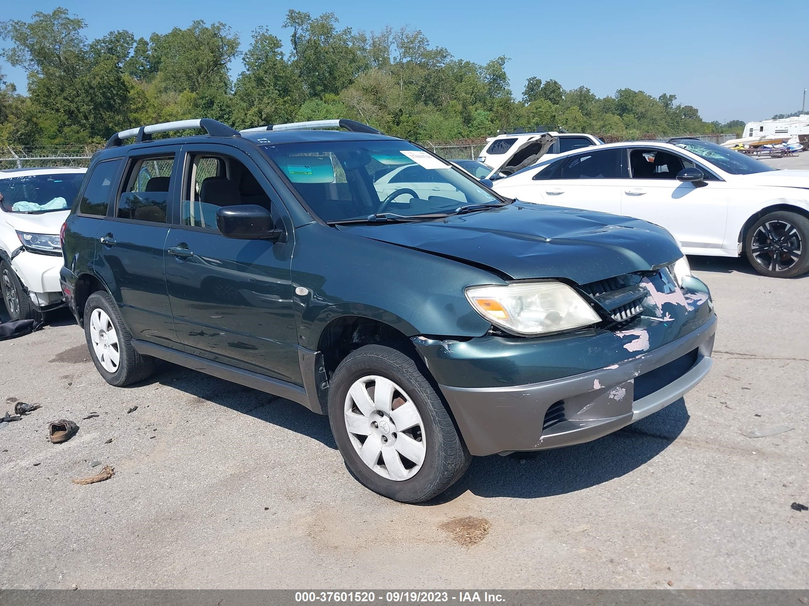 MITSUBISHI OUTLANDER 2005 ja4lx31f55u021921