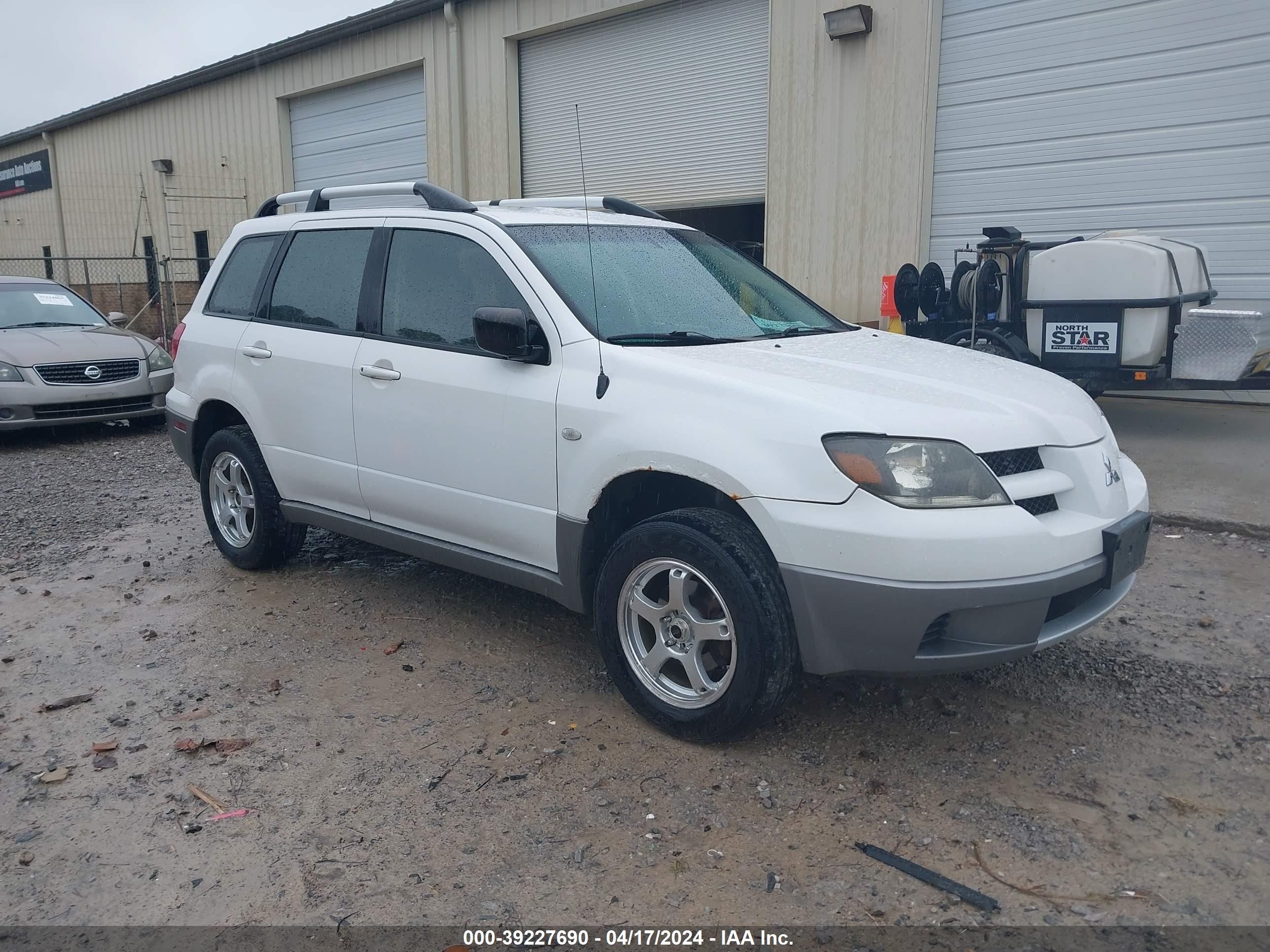 MITSUBISHI OUTLANDER 2003 ja4lx31g13u097819