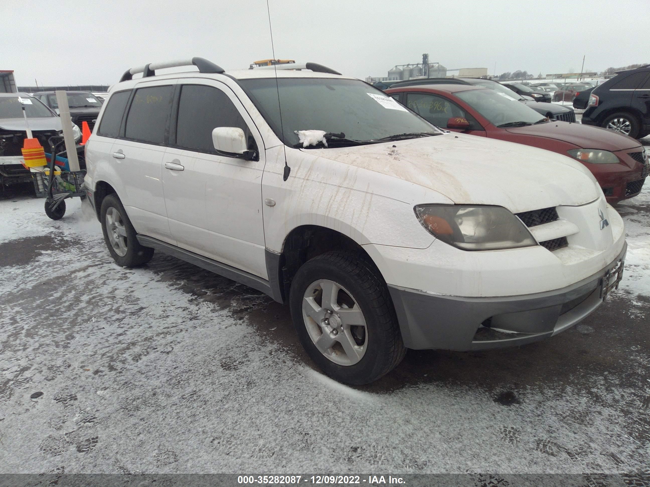 MITSUBISHI OUTLANDER 2004 ja4lx41f44u032882