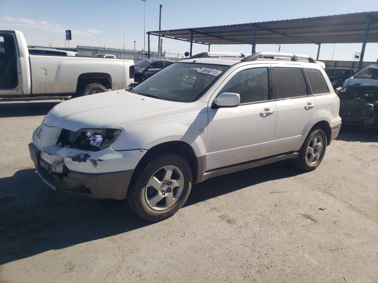 MITSUBISHI OUTLANDER 2004 ja4lx41f54u014875