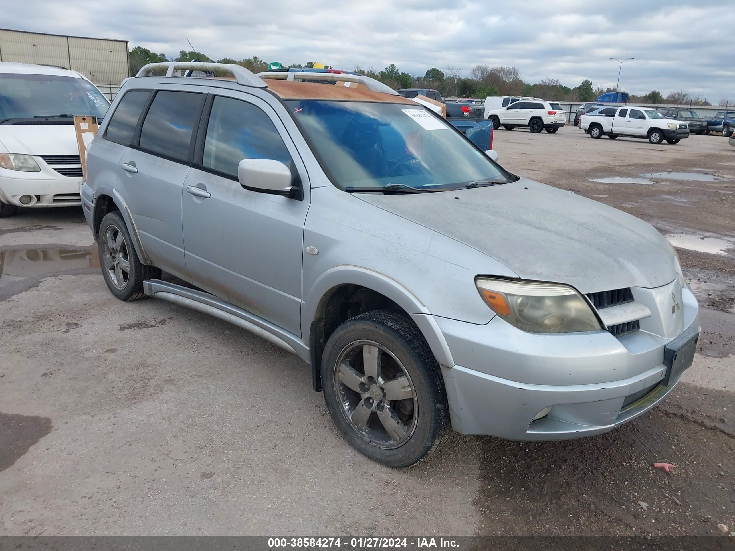 MITSUBISHI OUTLANDER 2006 ja4lx41fx6u009965