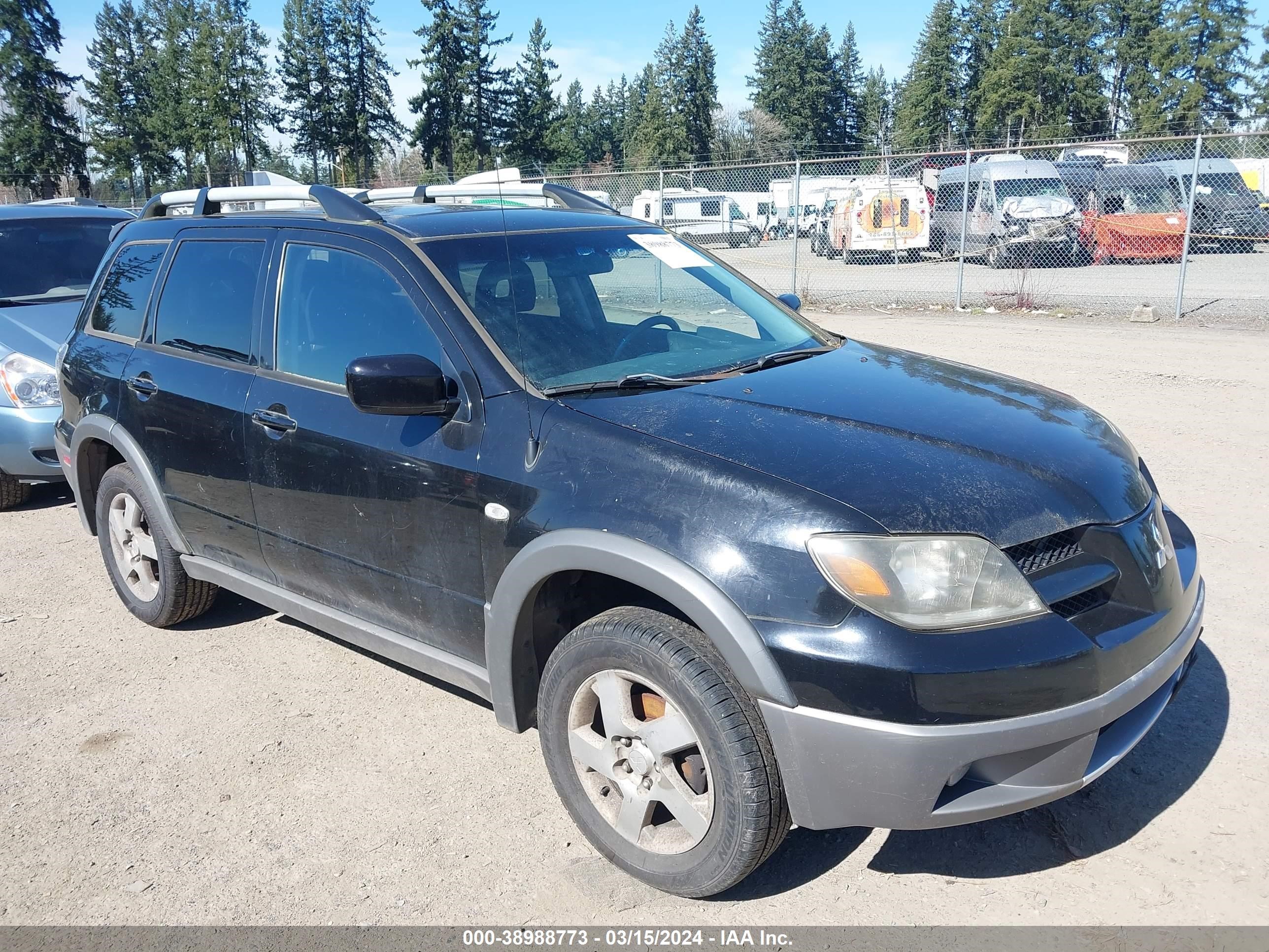 MITSUBISHI OUTLANDER 2003 ja4lx41g13u098975