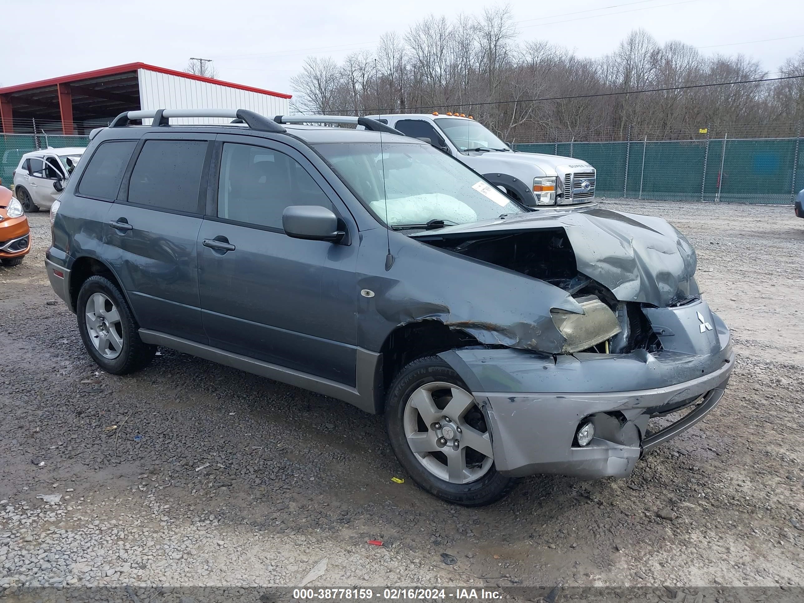 MITSUBISHI OUTLANDER 2003 ja4lx41g13u115984