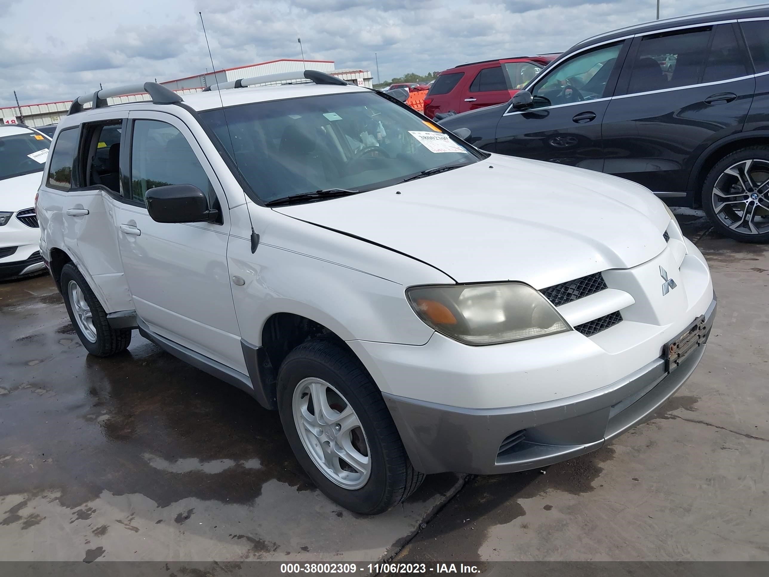 MITSUBISHI OUTLANDER 2004 ja4lz31f14u057873