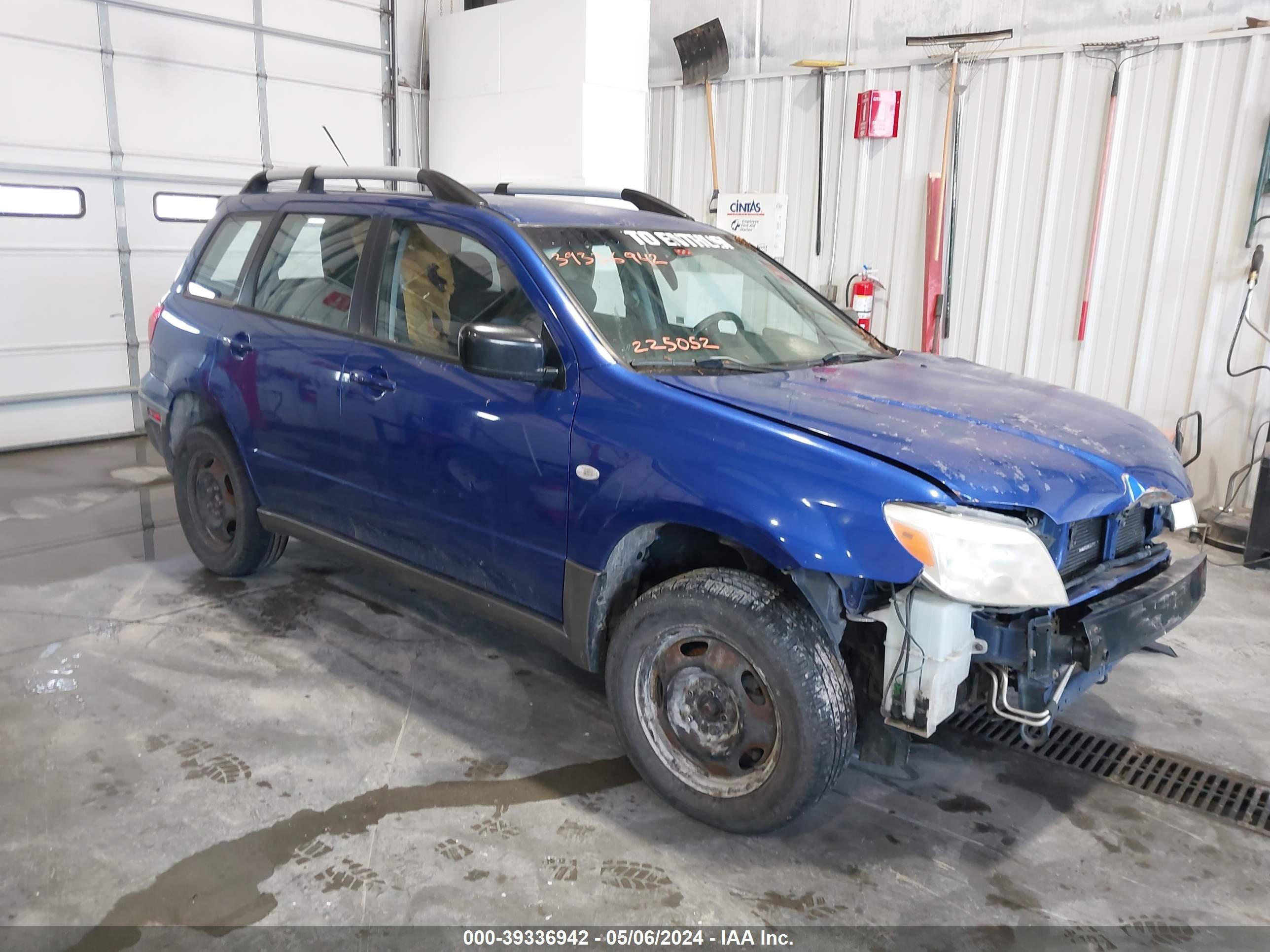 MITSUBISHI OUTLANDER 2005 ja4lz31f15u028942