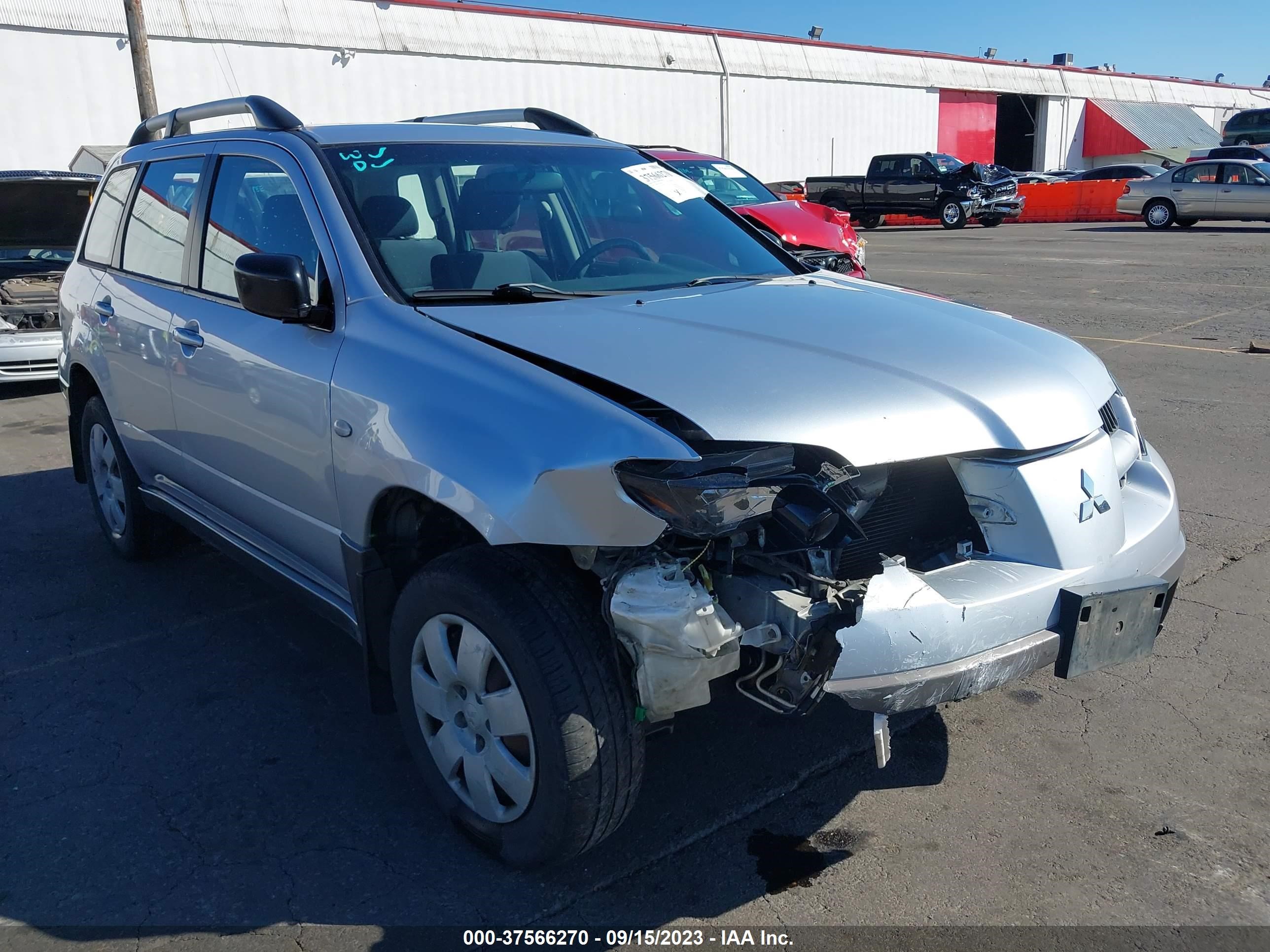 MITSUBISHI OUTLANDER 2005 ja4lz31f25u039769