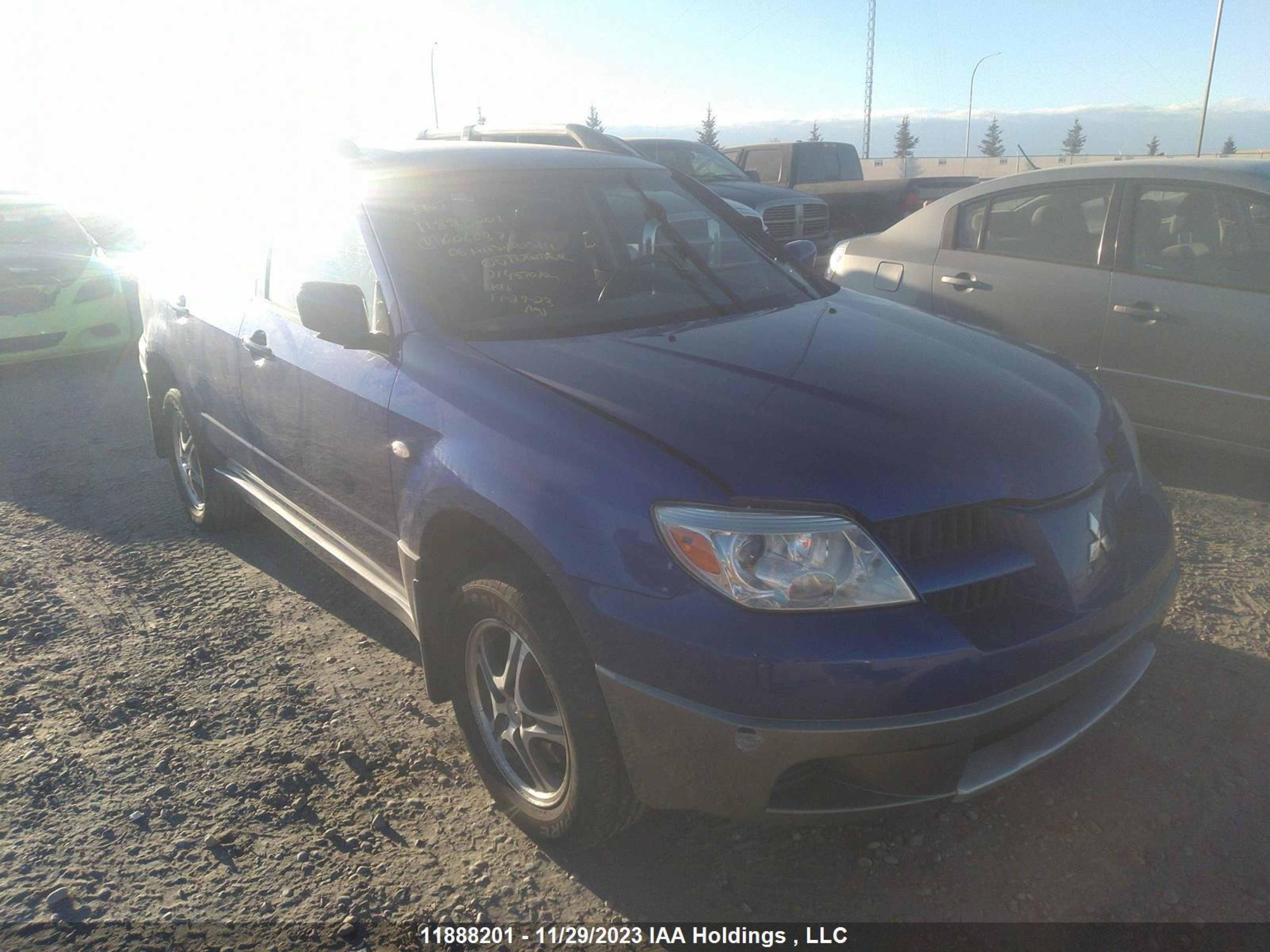 MITSUBISHI OUTLANDER 2006 ja4lz31f36u606637