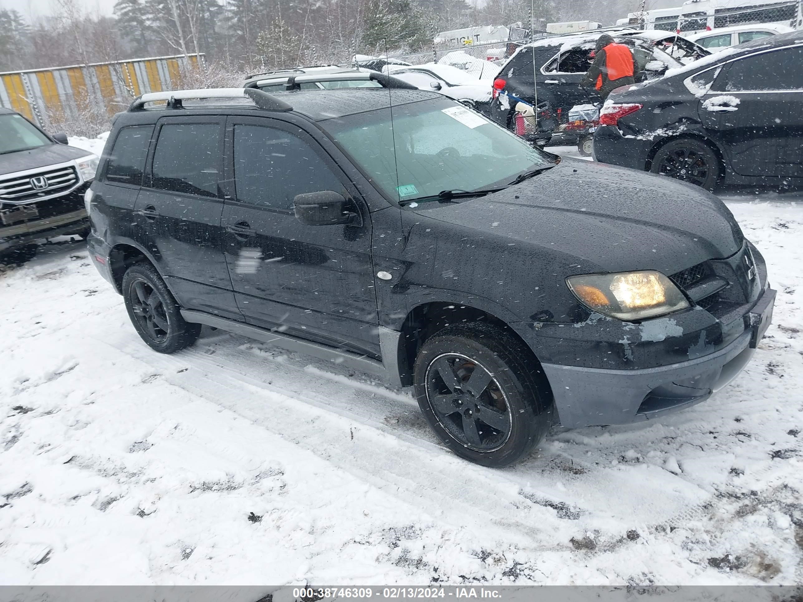 MITSUBISHI OUTLANDER 2005 ja4lz31f65u048586