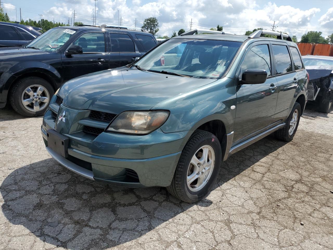 MITSUBISHI OUTLANDER 2004 ja4lz31f84u059197