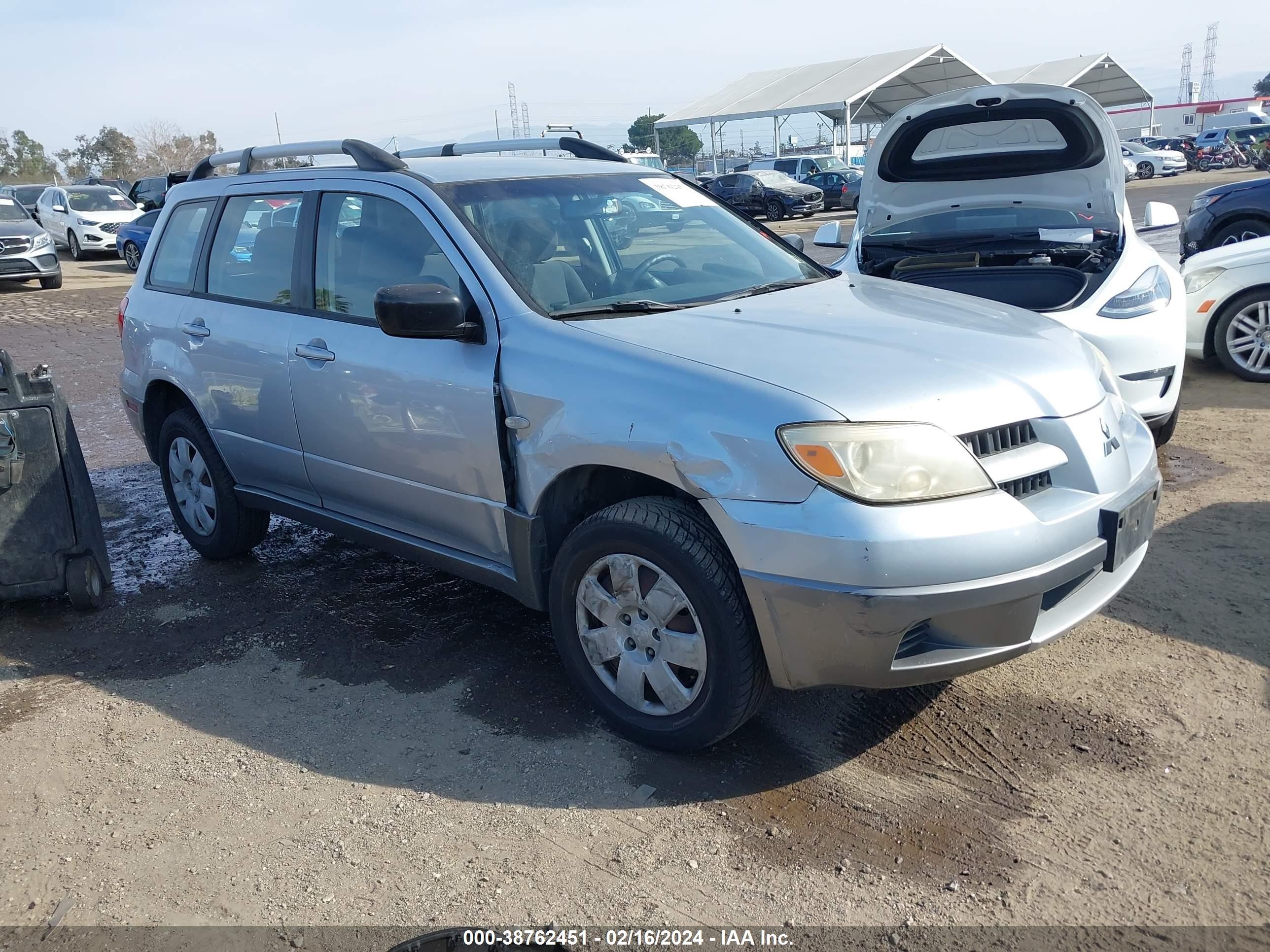 MITSUBISHI OUTLANDER 2006 ja4lz31fx6u037429