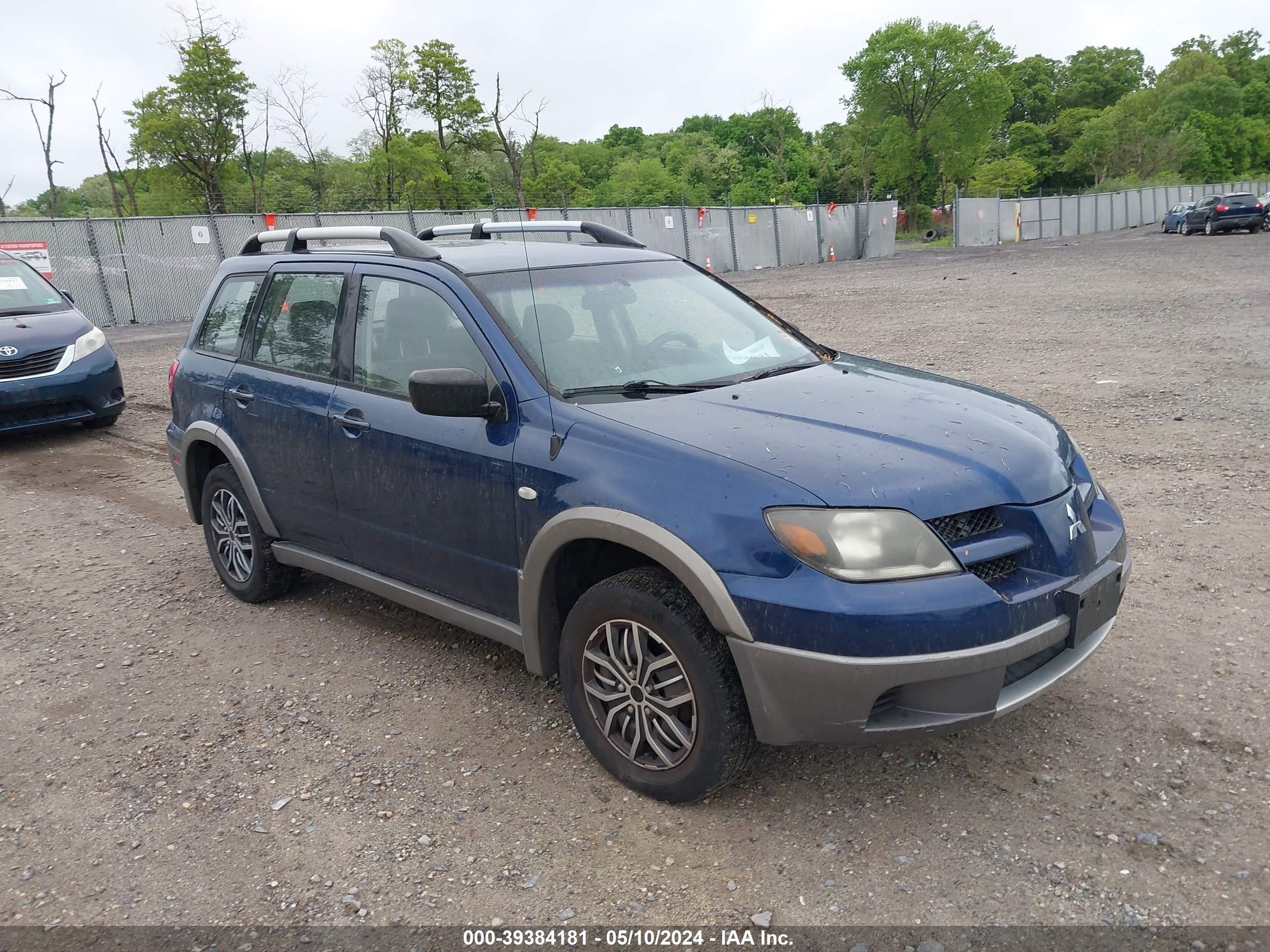 MITSUBISHI OUTLANDER 2003 ja4lz31g13u095787