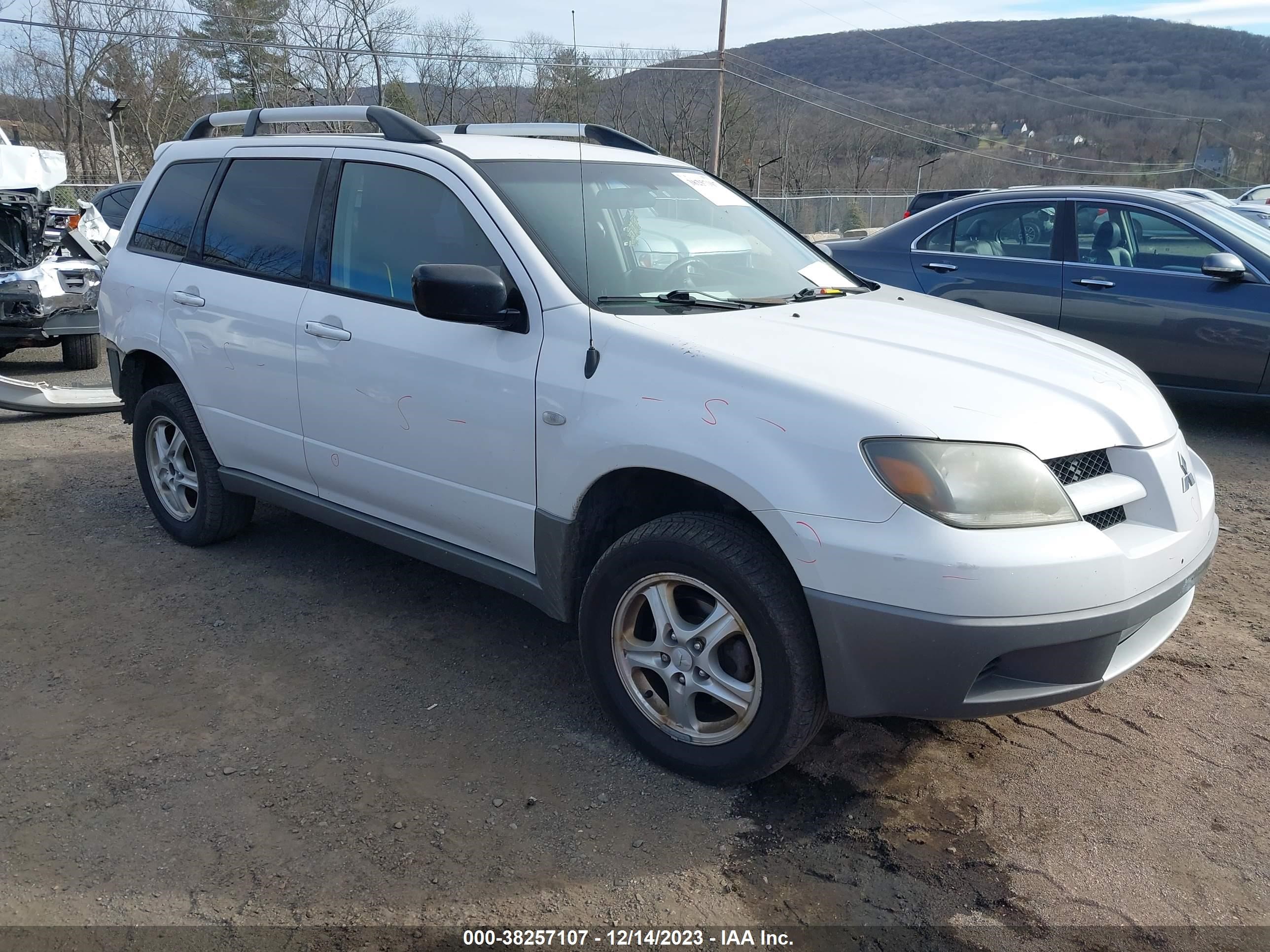 MITSUBISHI OUTLANDER 2003 ja4lz31g33u090557