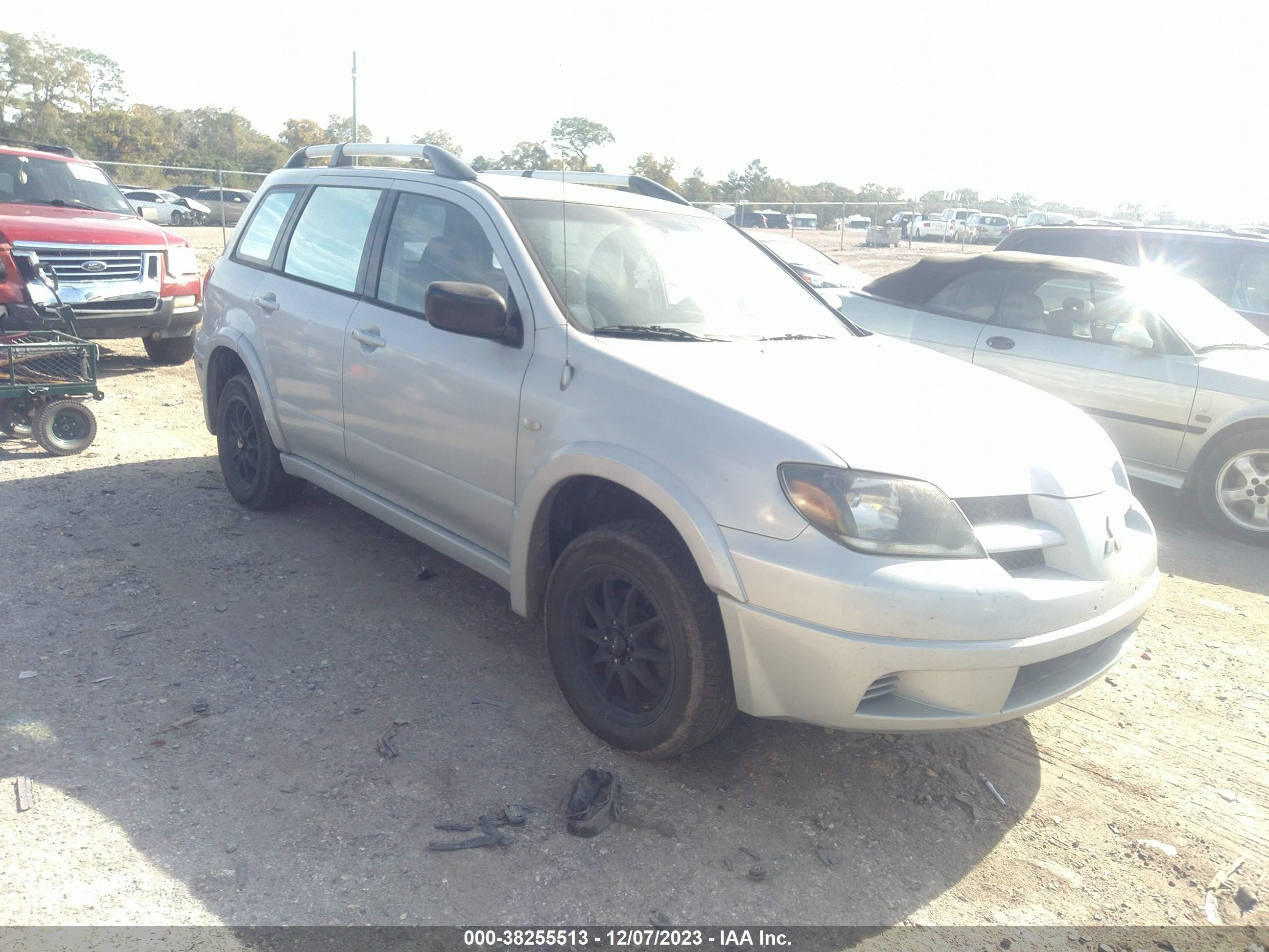 MITSUBISHI OUTLANDER 2003 ja4lz31g63u026304