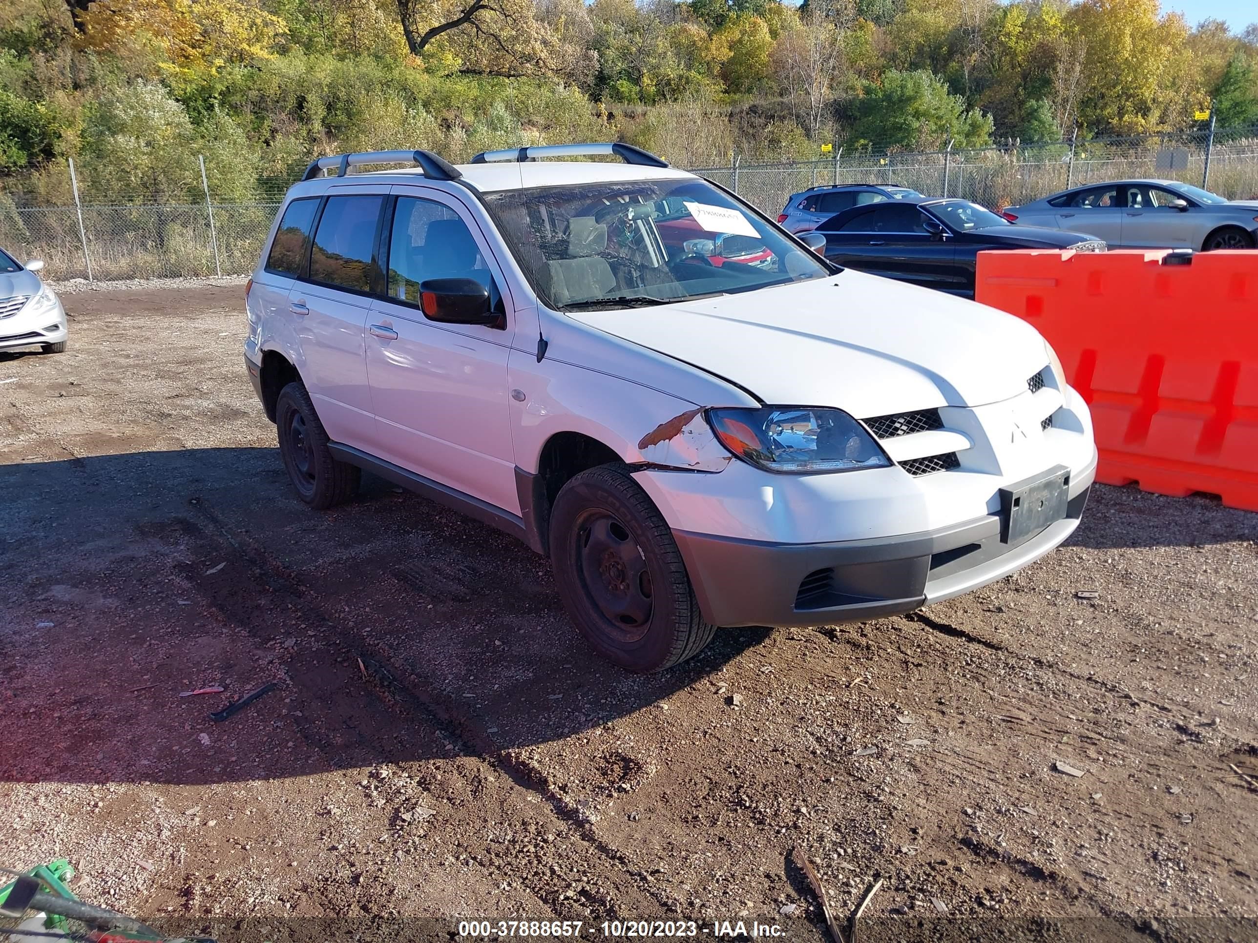 MITSUBISHI OUTLANDER 2003 ja4lz31g83u087248