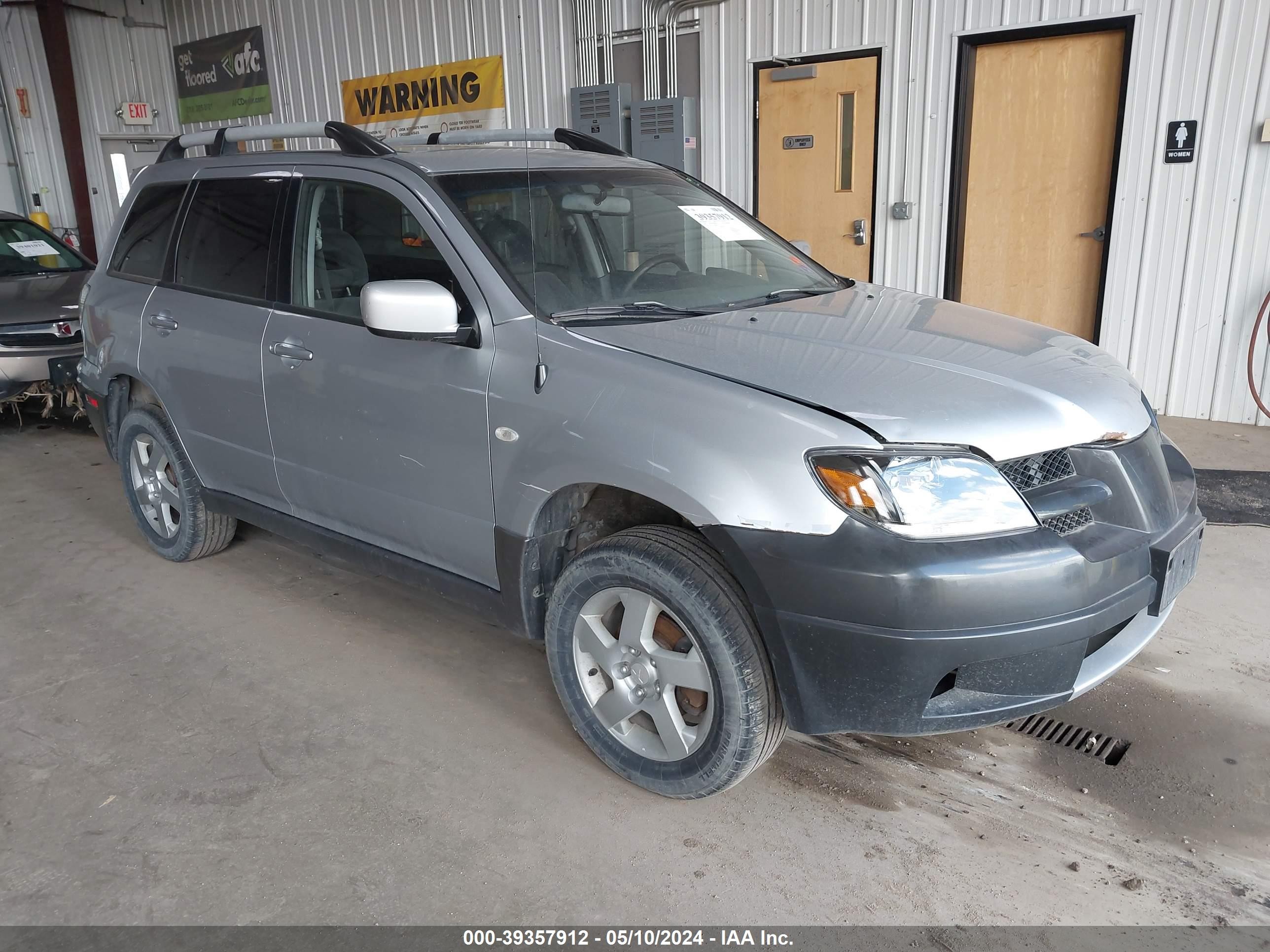 MITSUBISHI OUTLANDER 2004 ja4lz41f14u038942